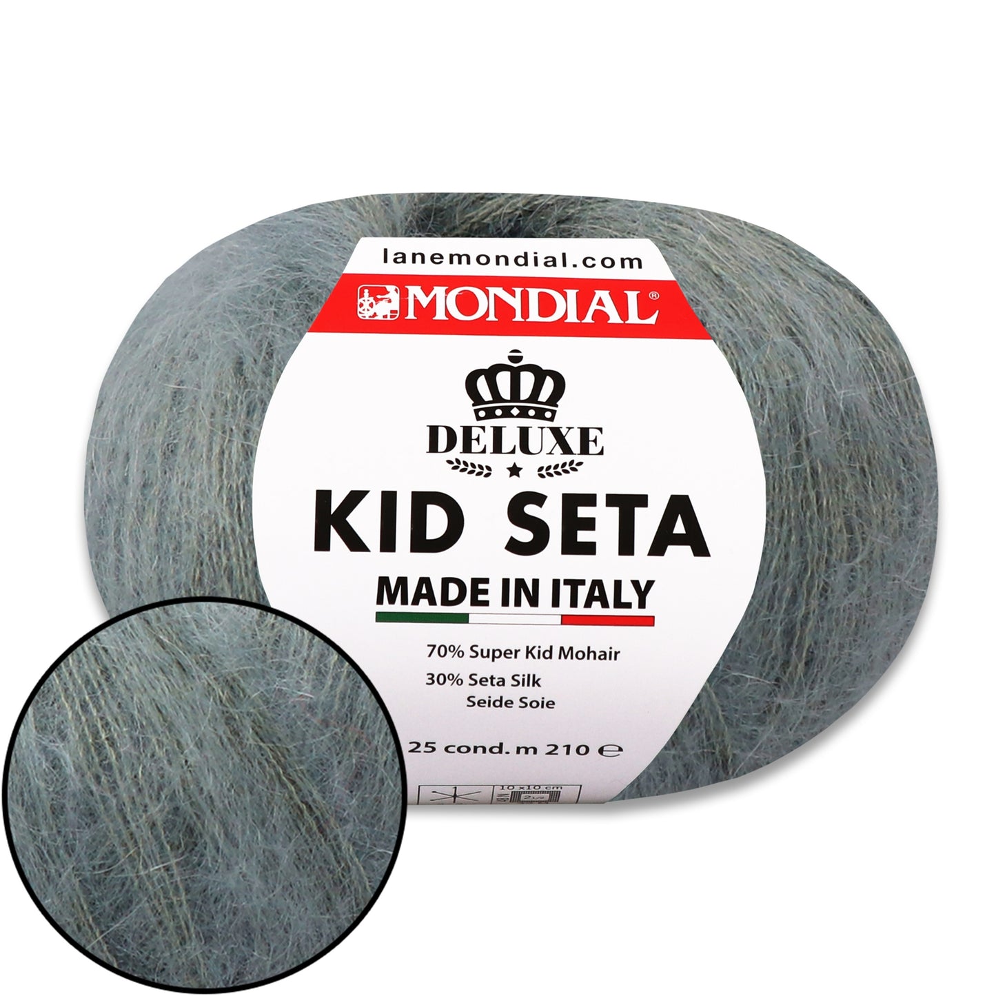 Mondial Kid Seta, 27 colors, 0.88 oz / 230 yds