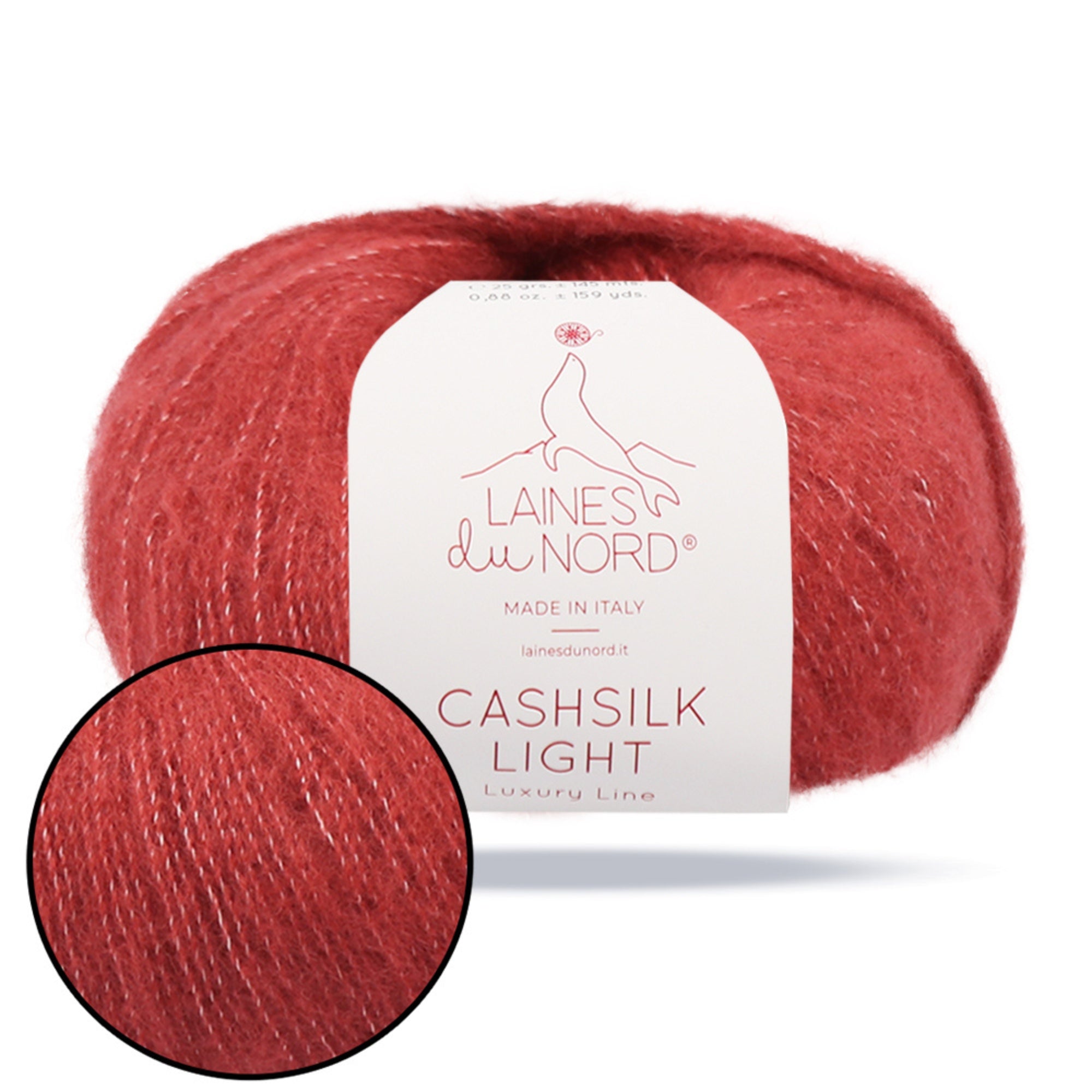 Laines du Nord Cashsilk Light, 0.88 oz / 145 yds