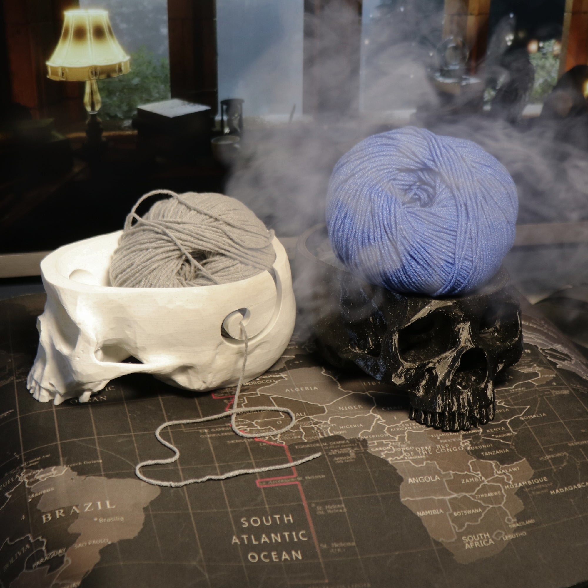 Skull Yarn bowl