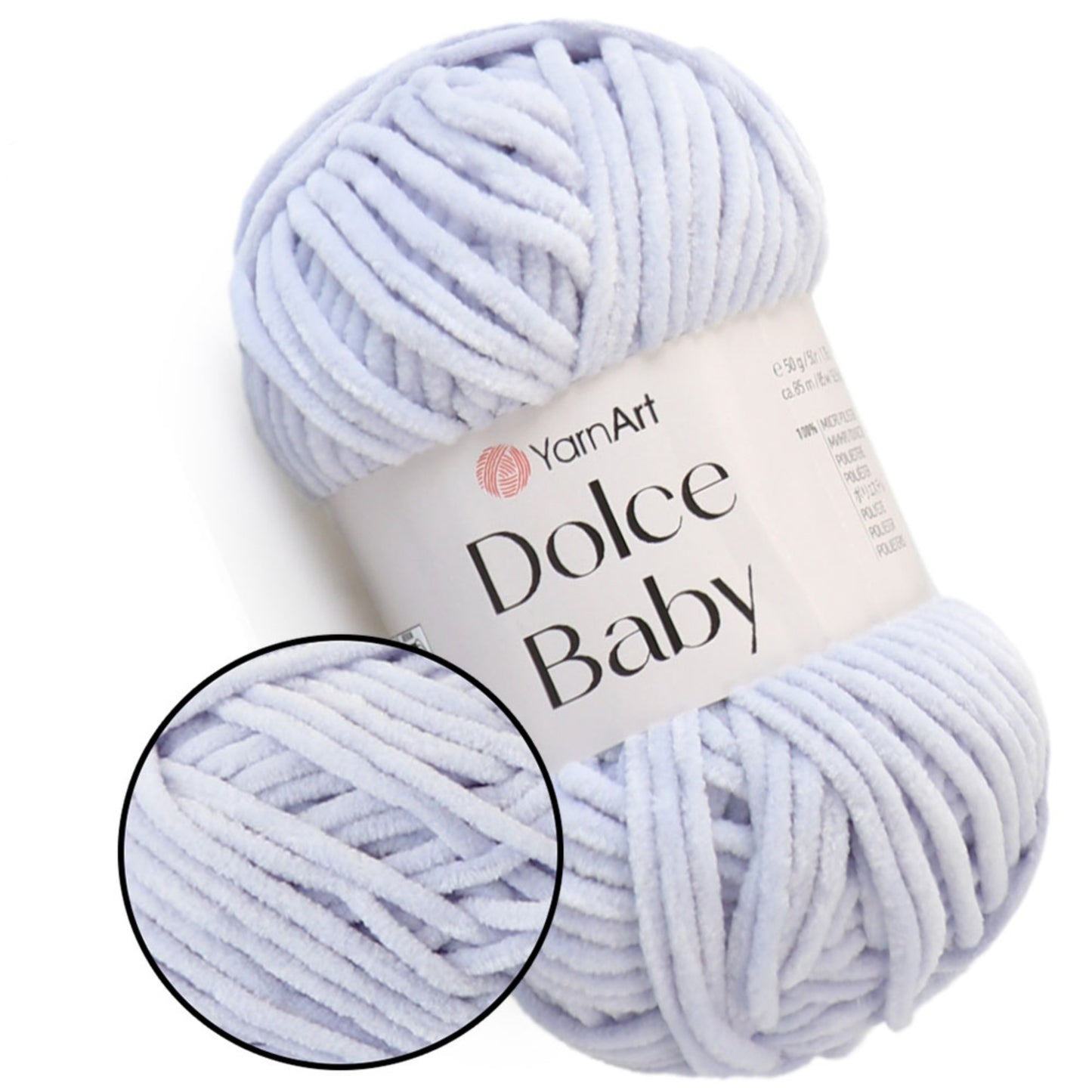 YarnArt Dolce Baby, 29 colors, 1.76 oz / 93 yds
