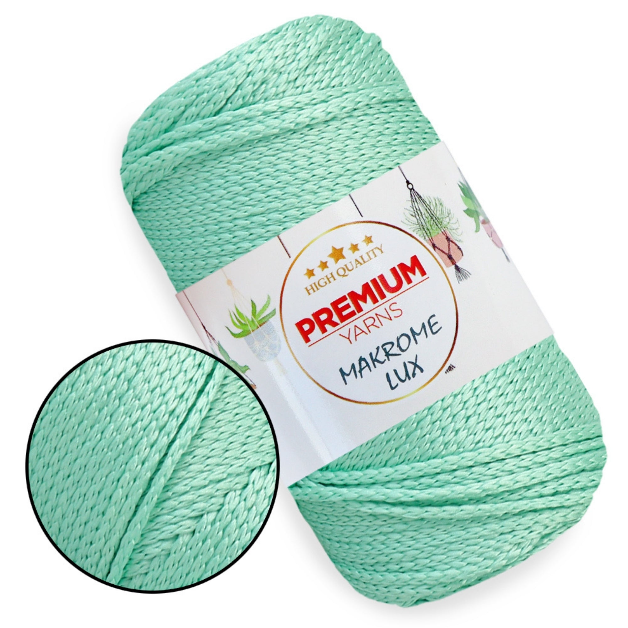 Premium Yarns Makrome Lux, 16 colors, 3.52 oz / 197 yds