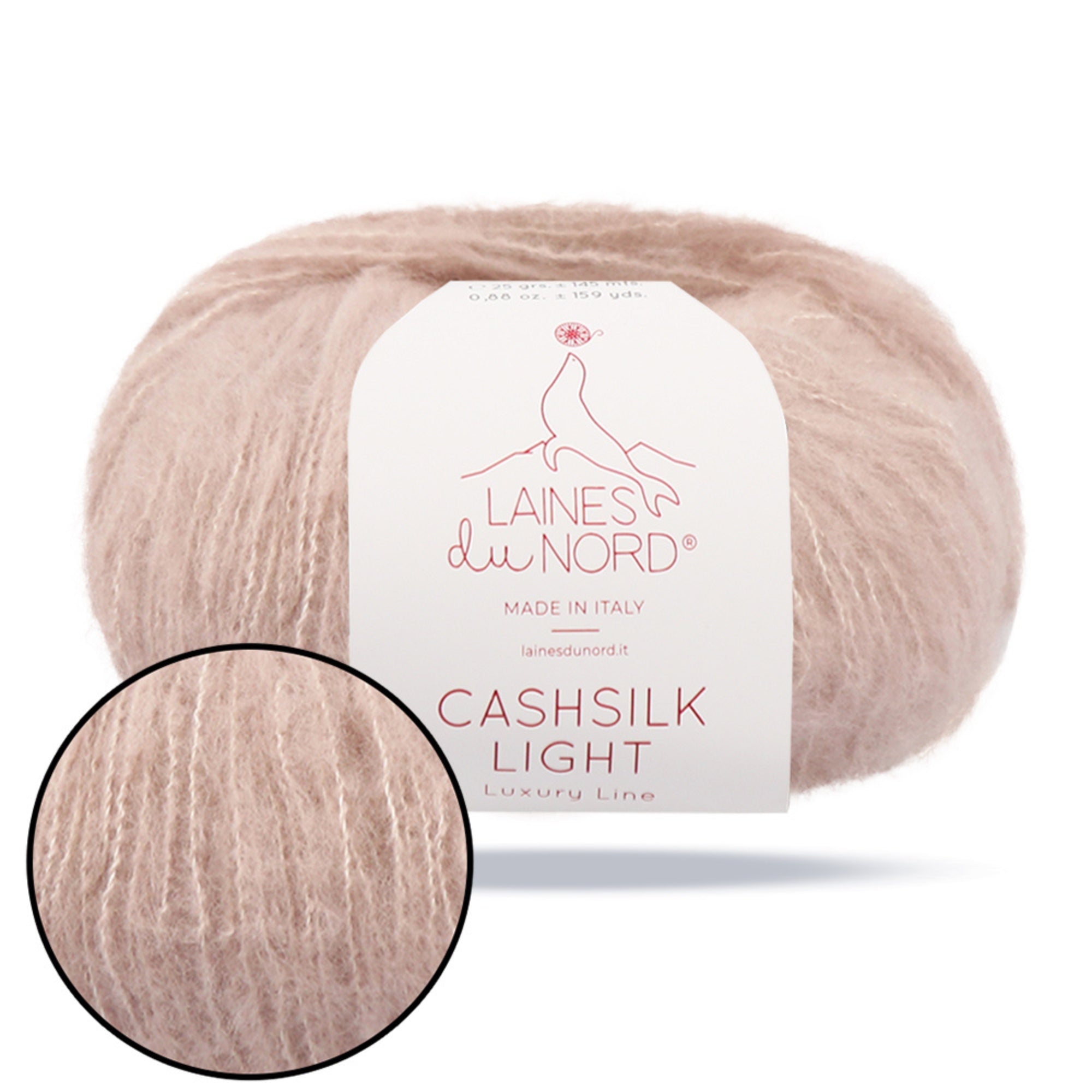 Laines du Nord Cashsilk Light, 0.88 oz / 145 yds