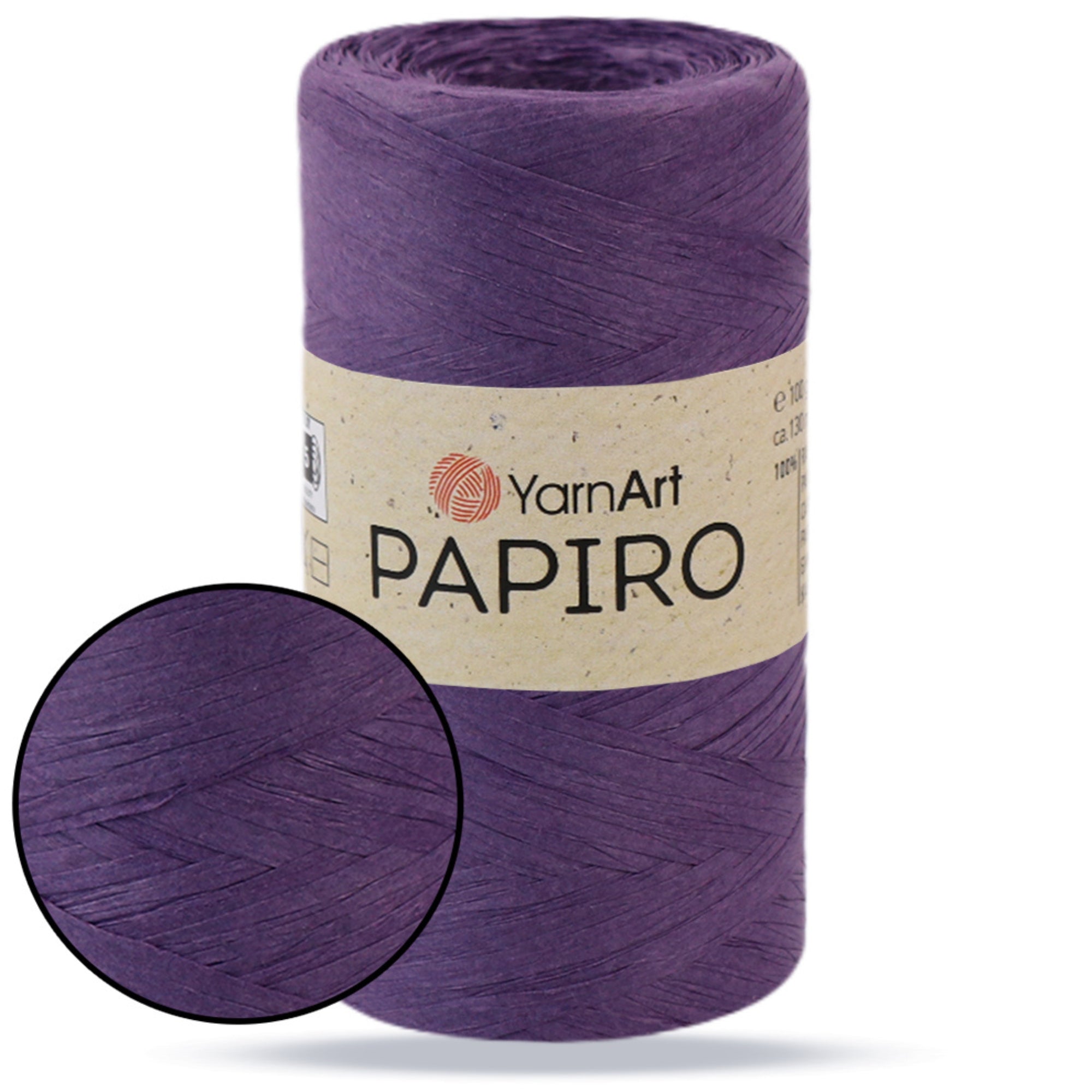 YarnArt Papiro, 22 colors, 3.5 oz / 142 yds