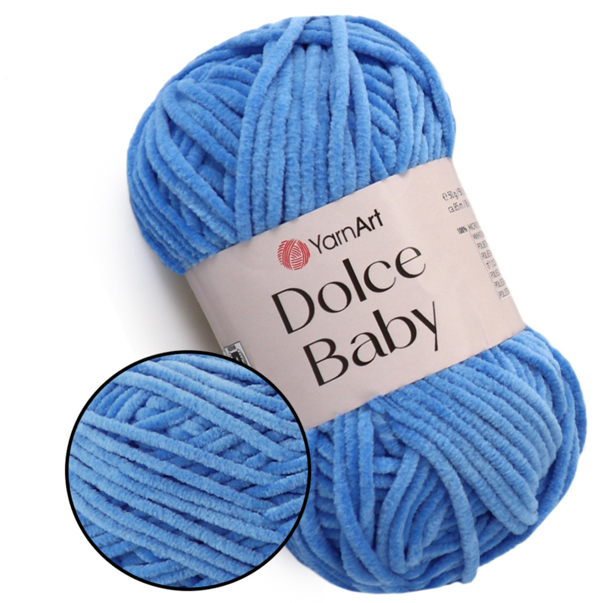 YarnArt Dolce Baby, 29 colors, 1.76 oz / 93 yds