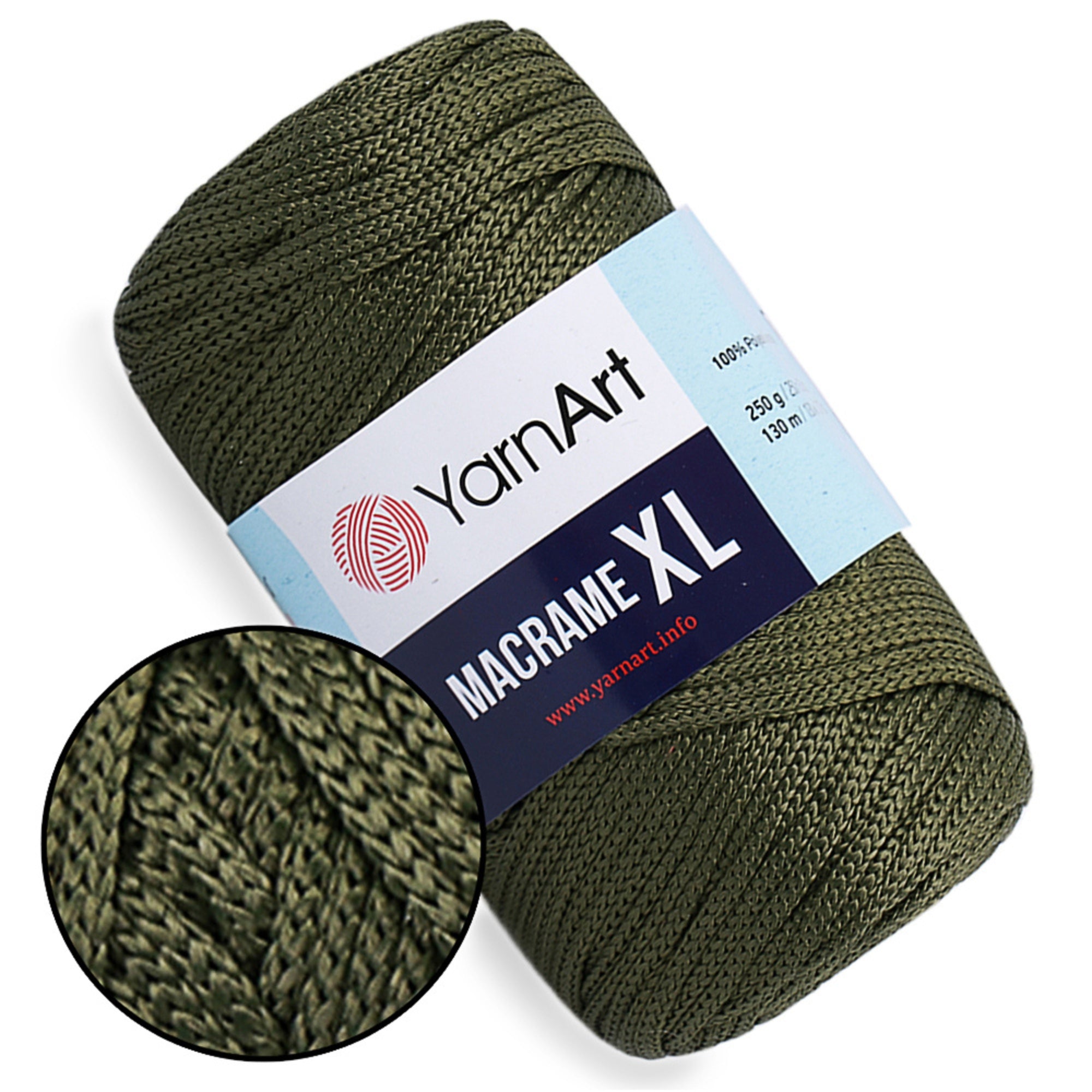 YarnArt Macrame XL, 30 colors, 8.82 oz / 142 yds