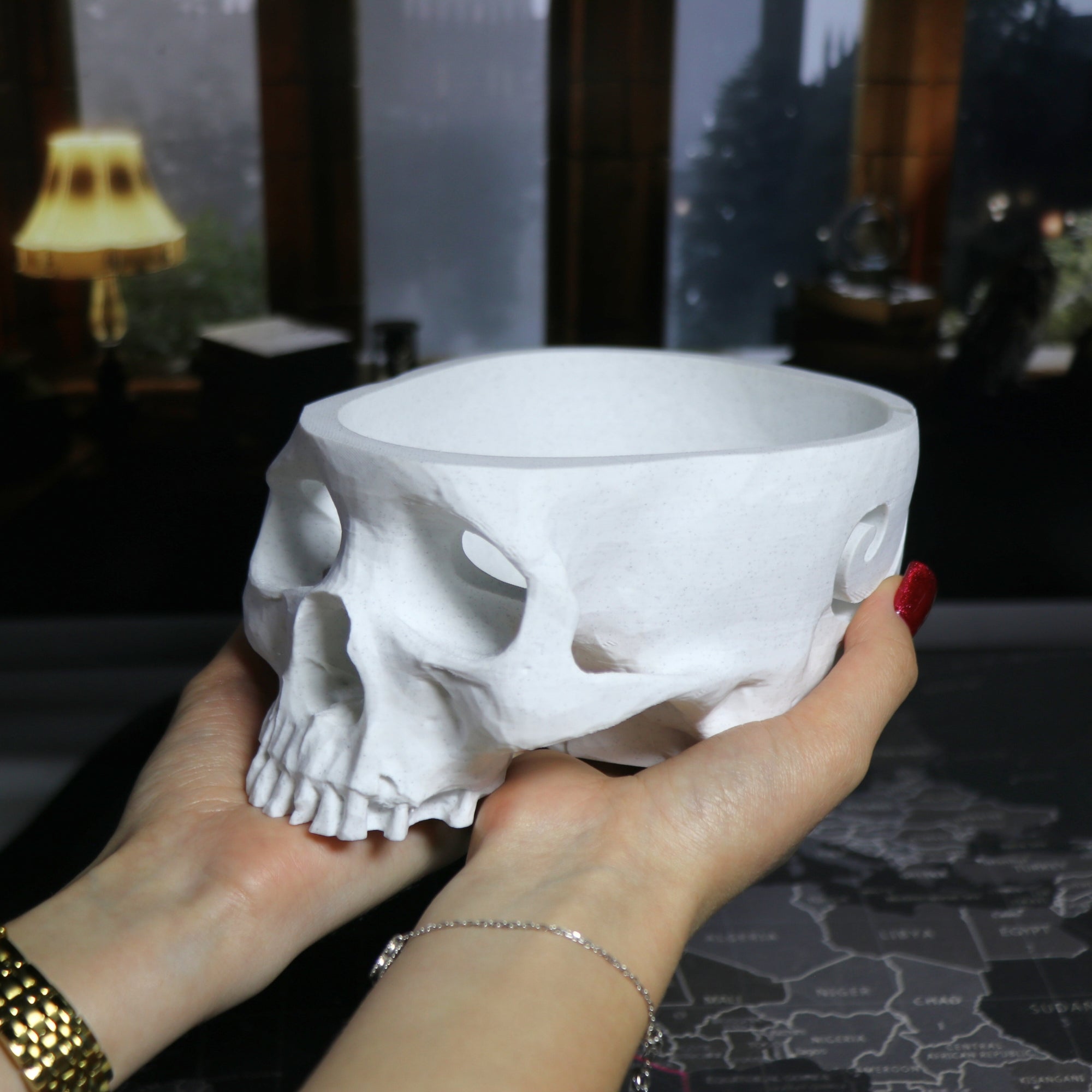 Skull Yarn bowl