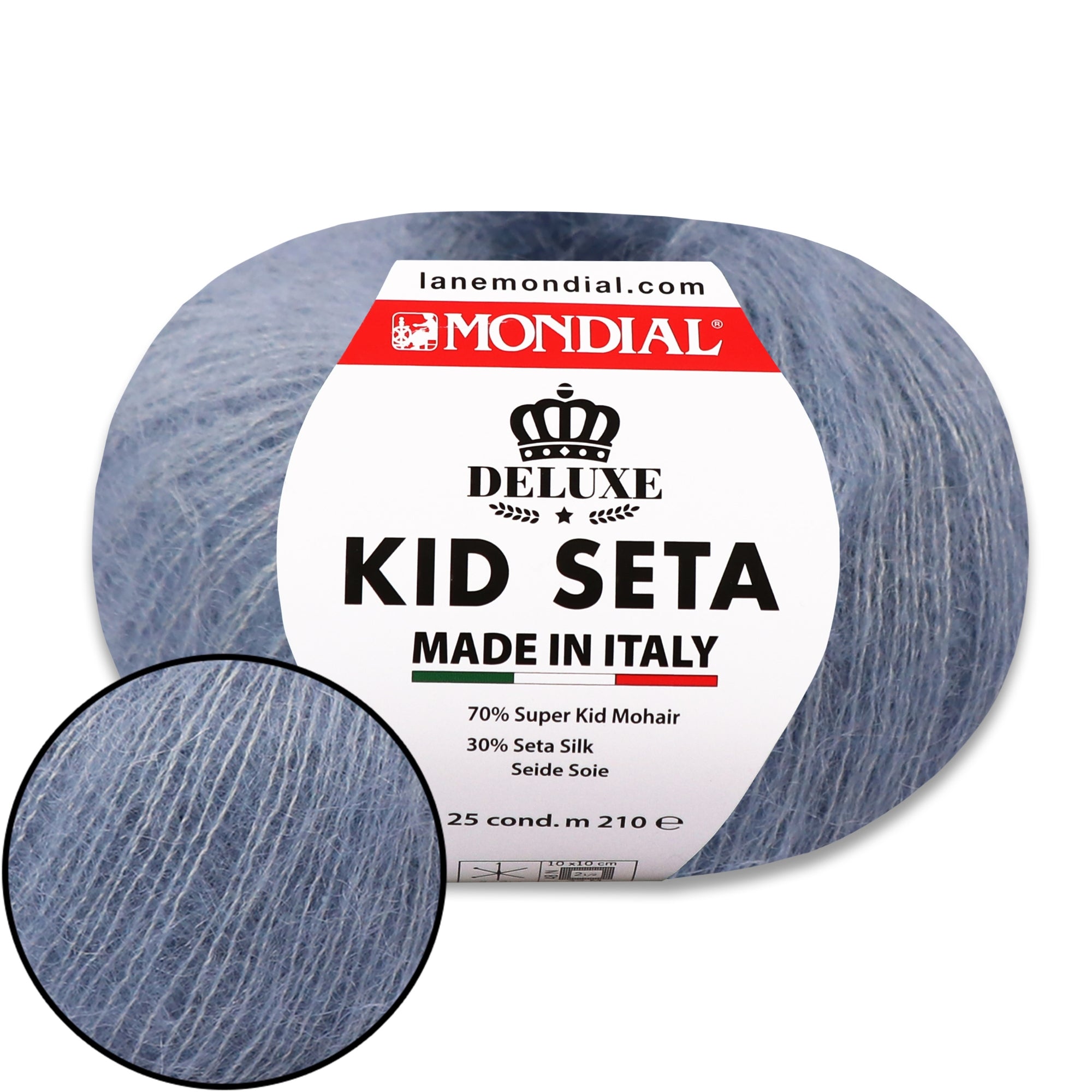 Mondial Kid Seta, 27 colors, 0.88 oz / 230 yds