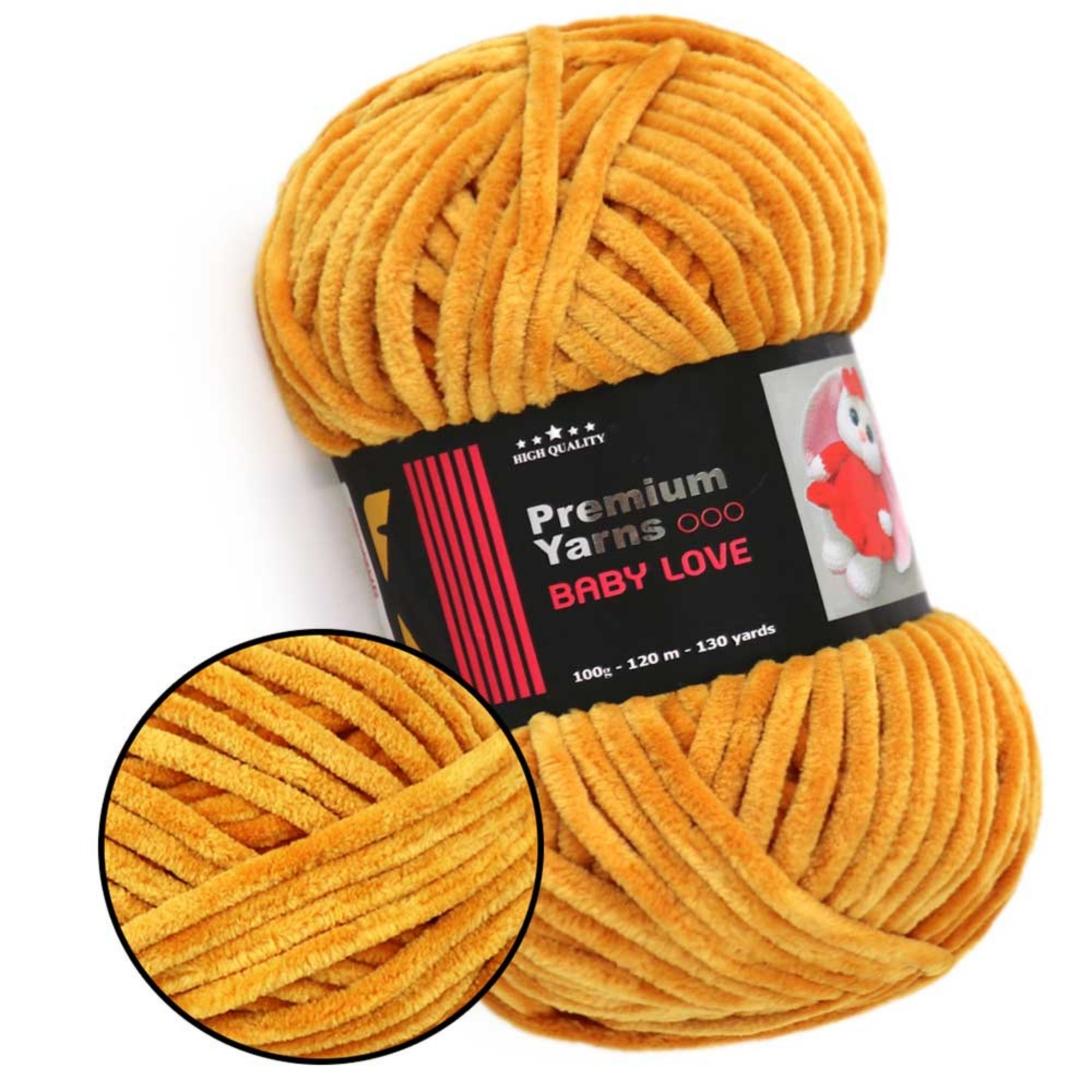 Premium Yarns Baby Love, 40 colors, 3.53 oz / 131 yds