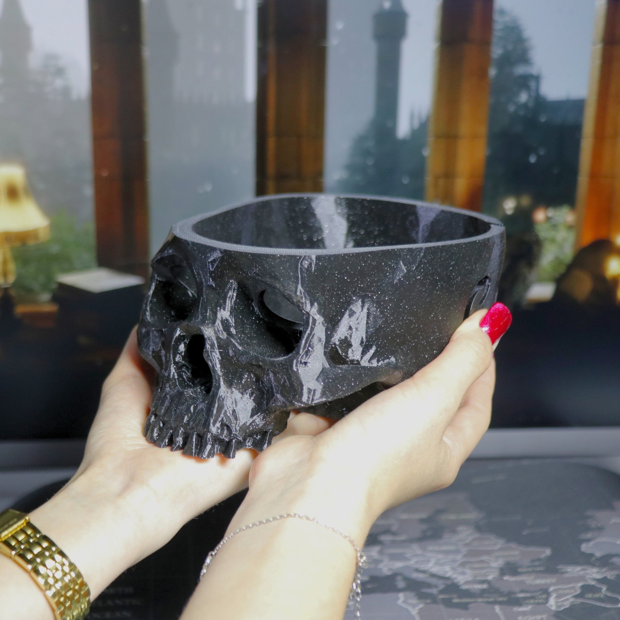 Skull Yarn bowl