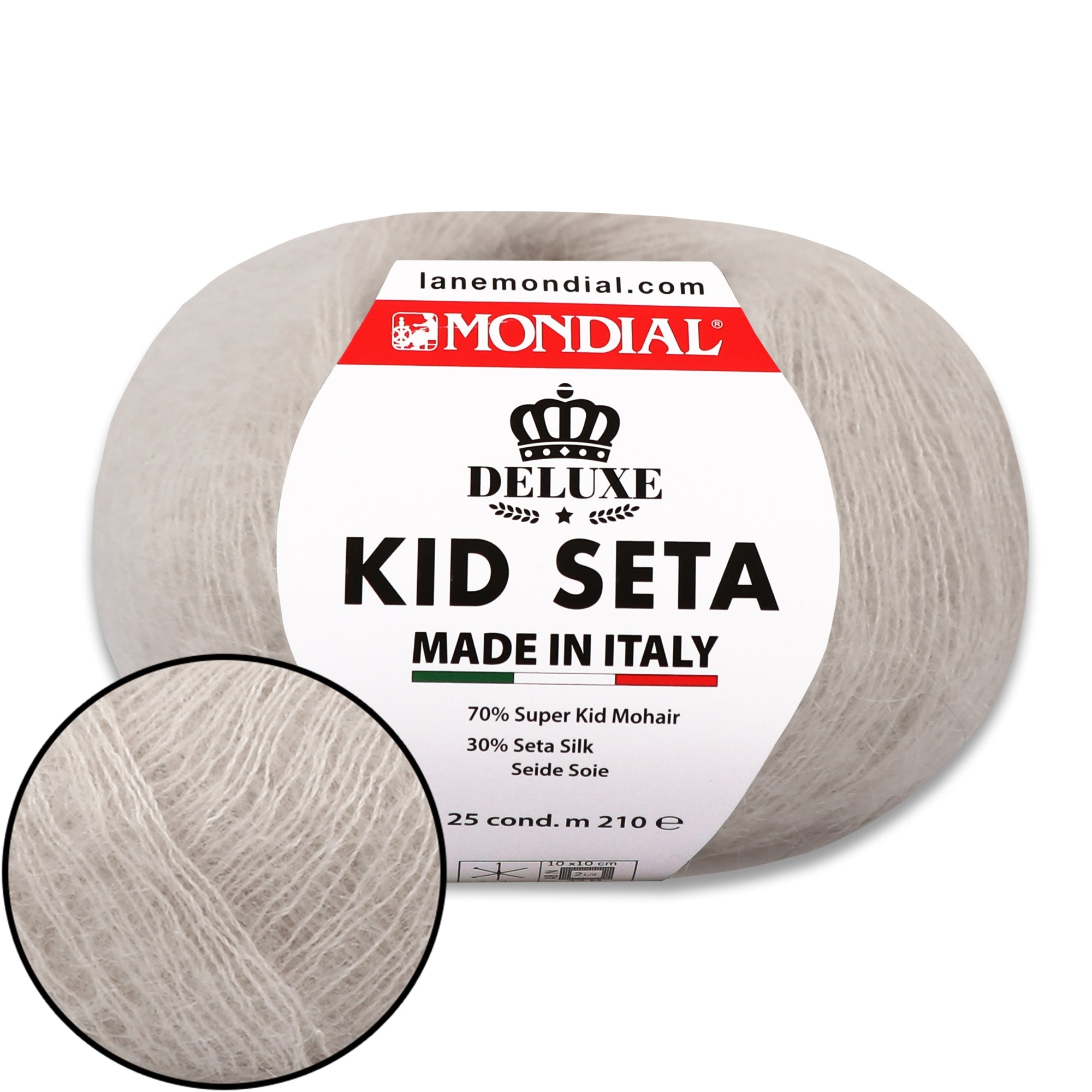 Mondial Kid Seta, 27 colors, 0.88 oz / 230 yds