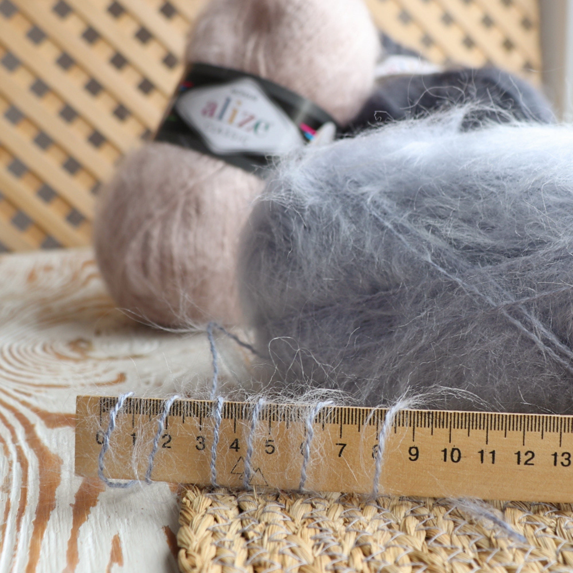 Alize Mohair Classic, 17 colors, 3.53 oz / 219 yds