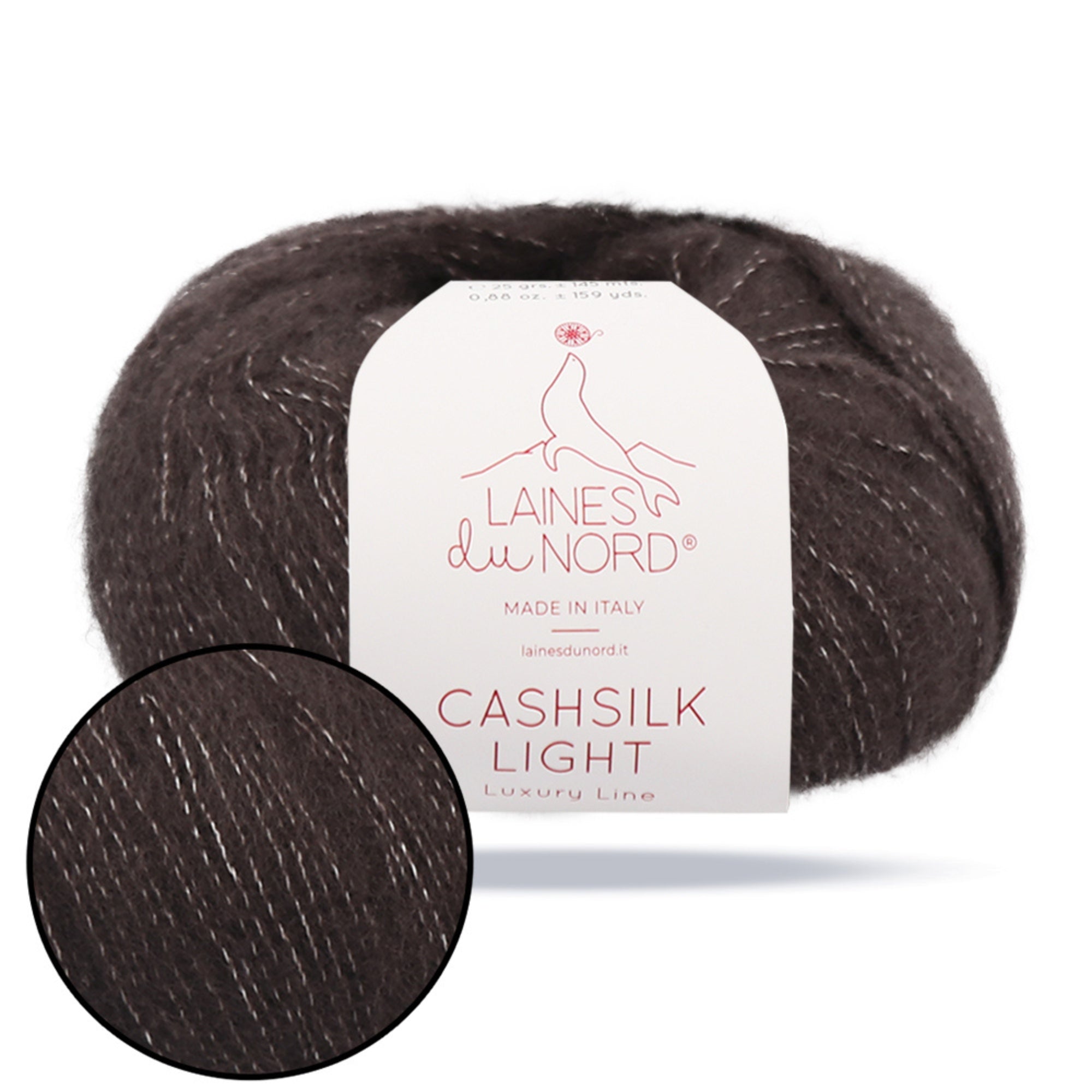 Laines du Nord Cashsilk Light, 0.88 oz / 145 yds