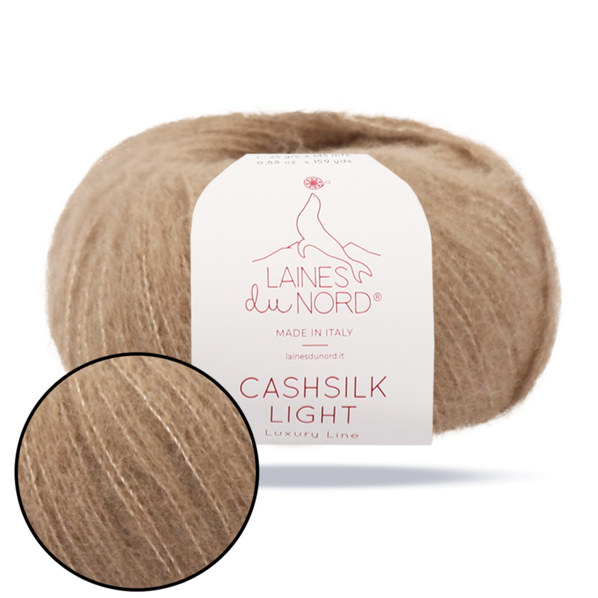 Laines du Nord Cashsilk Light, 0.88 oz / 145 yds