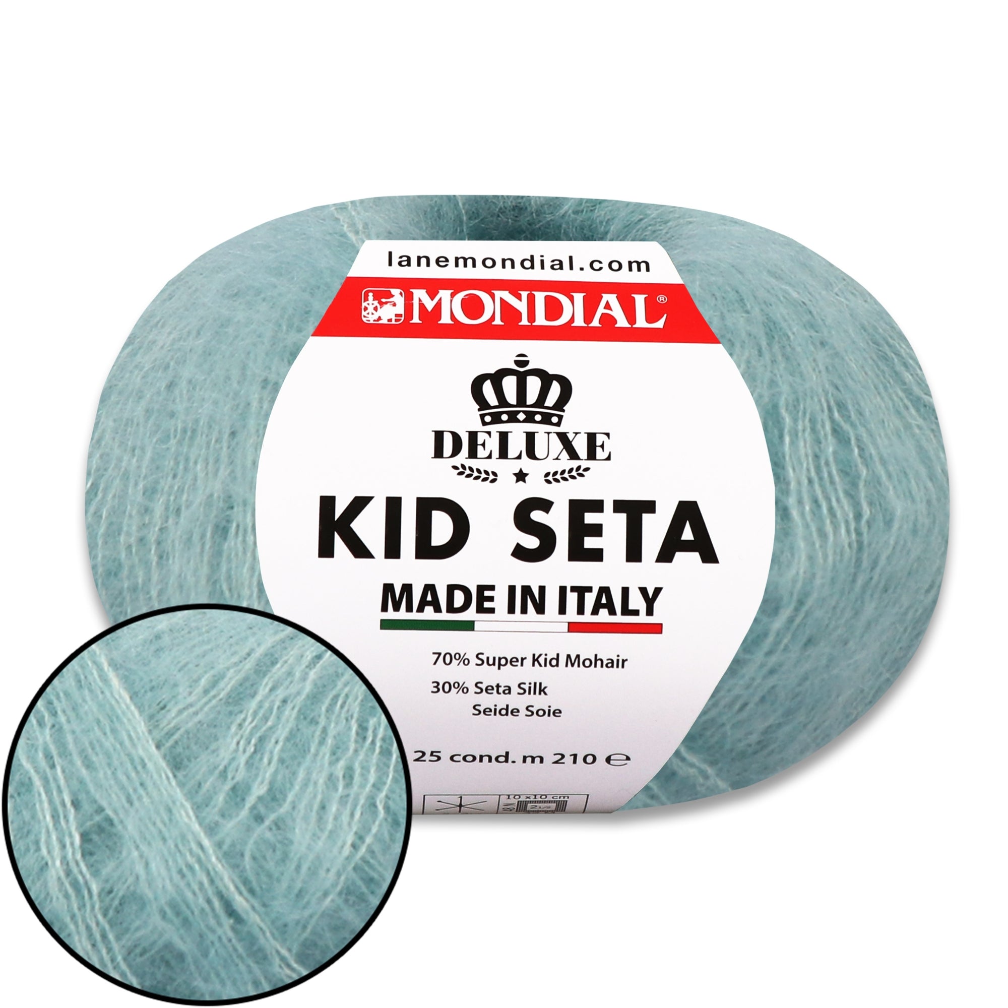 Mondial Kid Seta, 27 colors, 0.88 oz / 230 yds