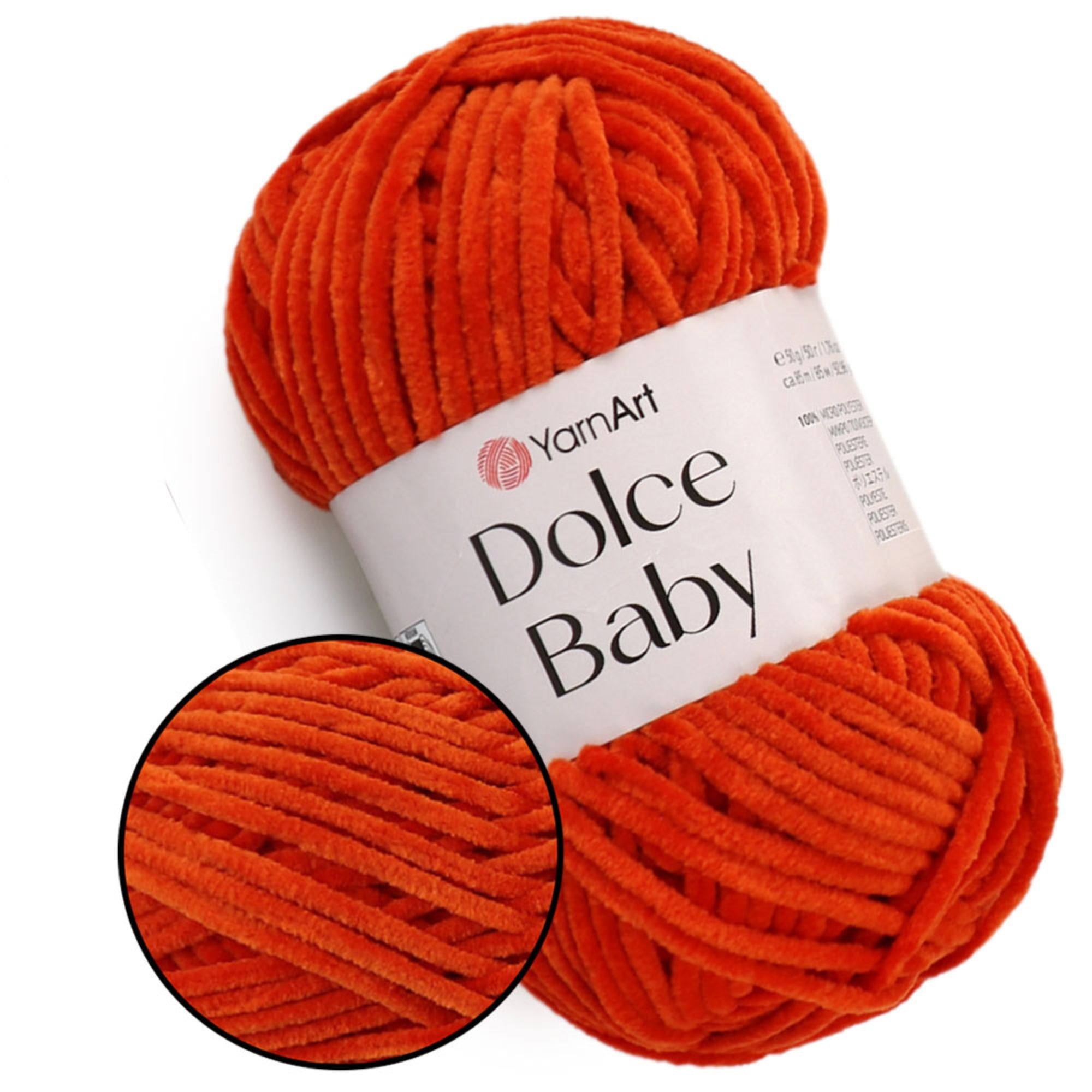 YarnArt Dolce Baby, 29 colors, 1.76 oz / 93 yds