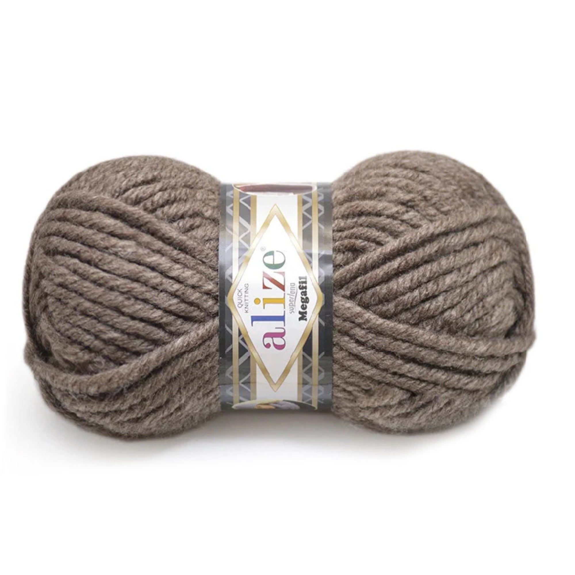 Alize Megafil Super Lana, 16 colors, 3.5 oz / 60 yds