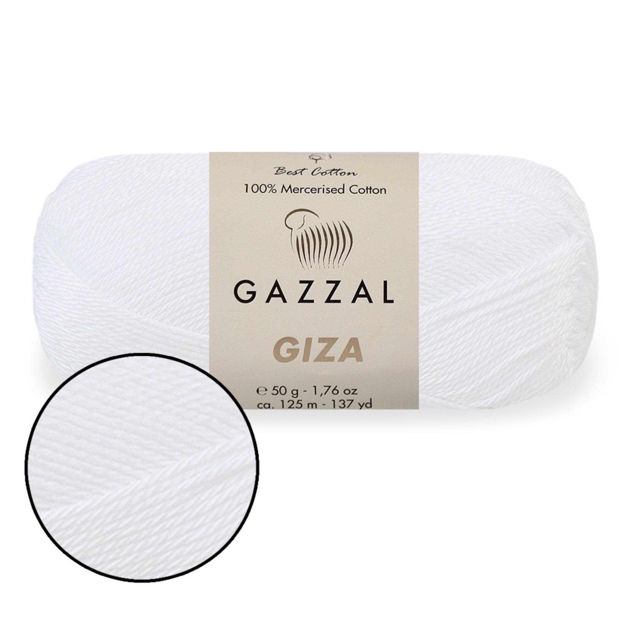 Gazzal Giza, 40 colors, 1.76 oz / 136 yards
