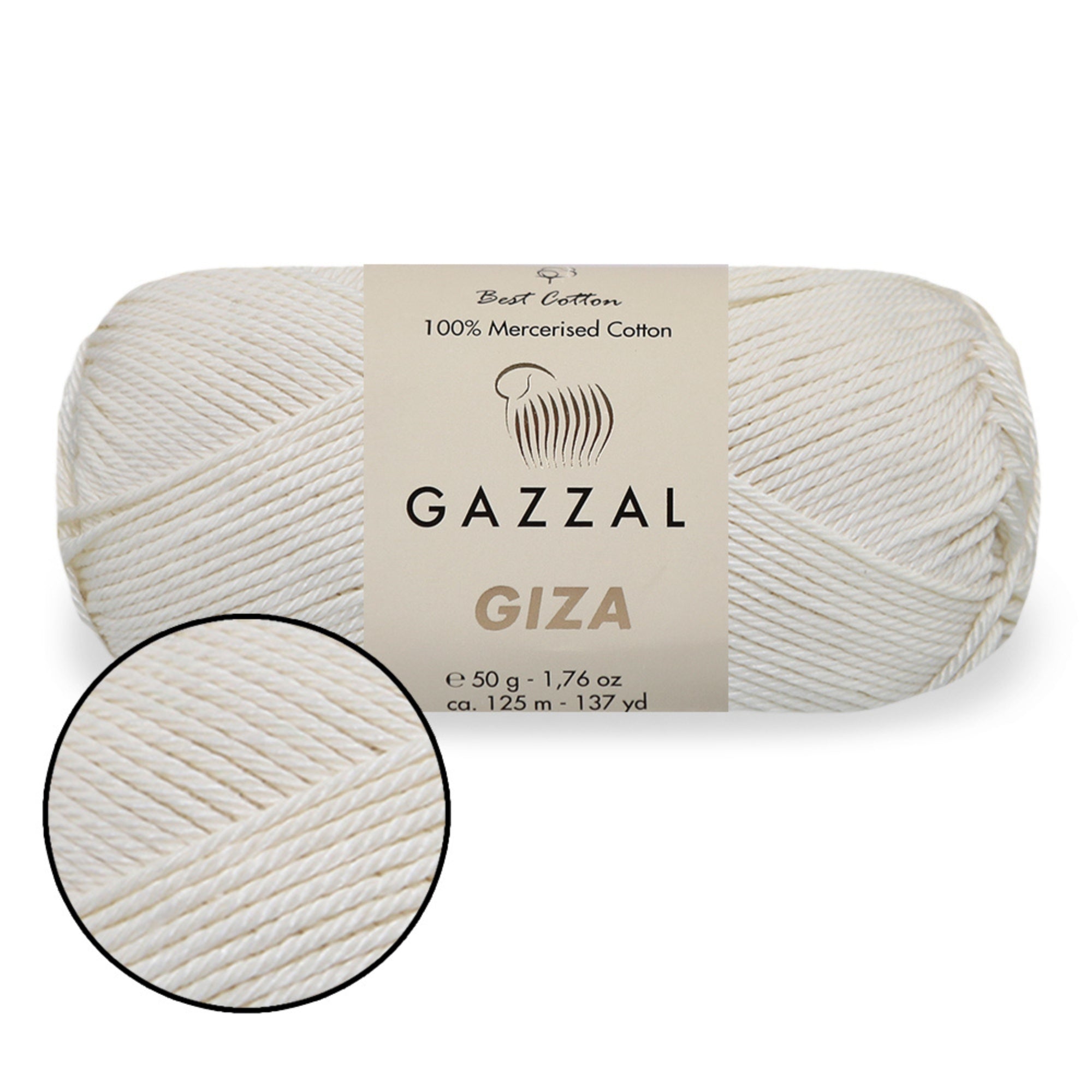 Gazzal Giza, 40 colors, 1.76 oz / 136 yards