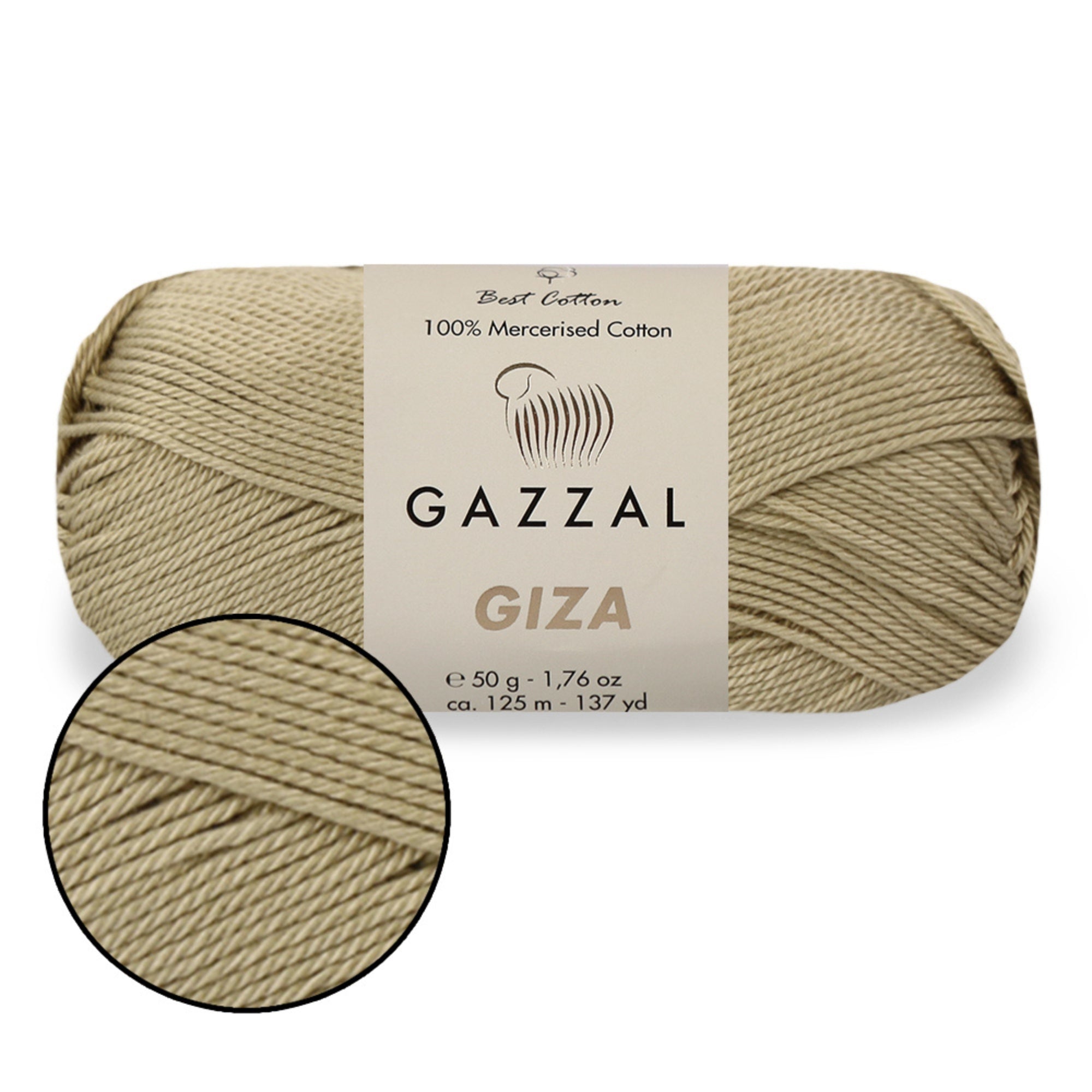 Gazzal Giza, 40 colors, 1.76 oz / 136 yards
