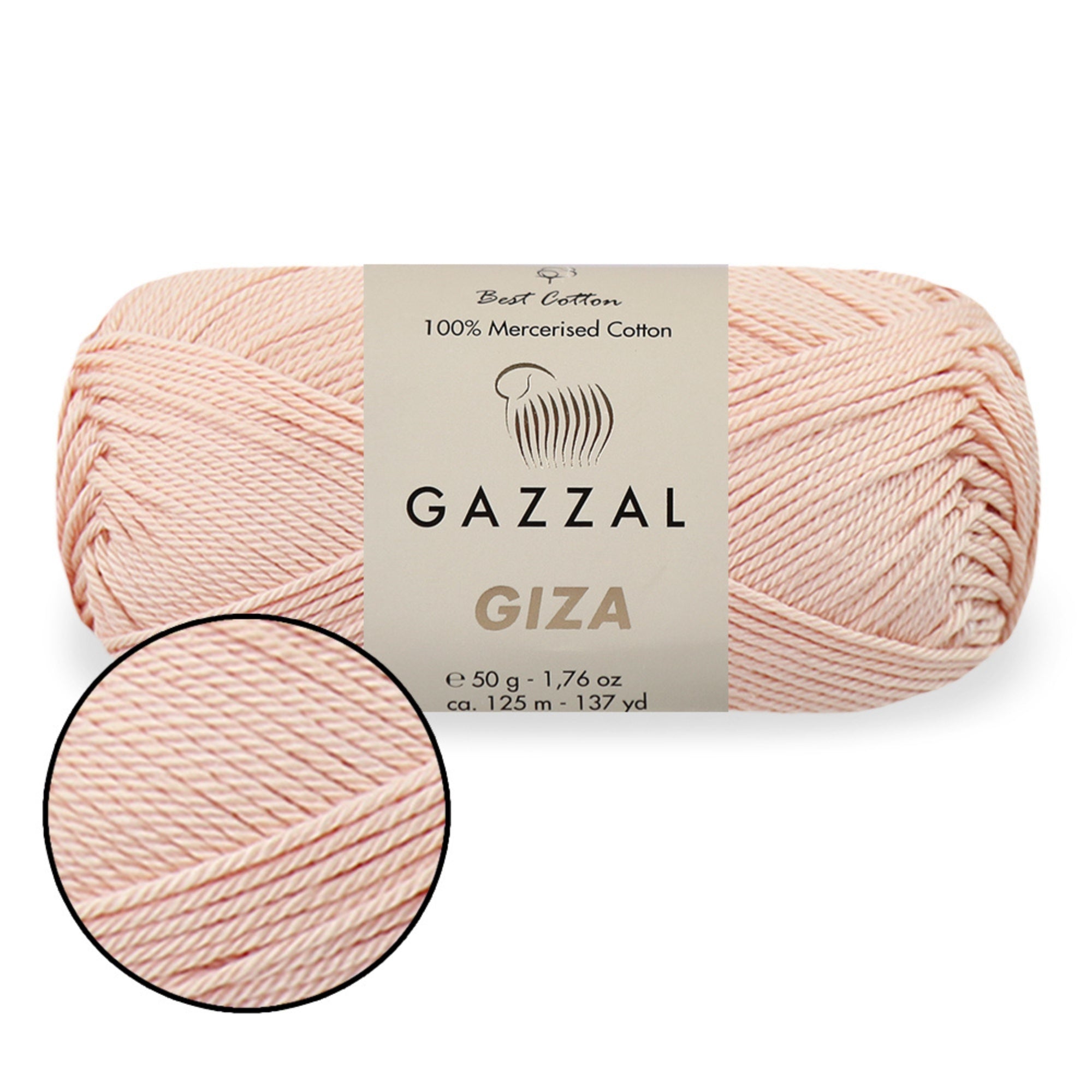 Gazzal Giza, 40 colors, 1.76 oz / 136 yards