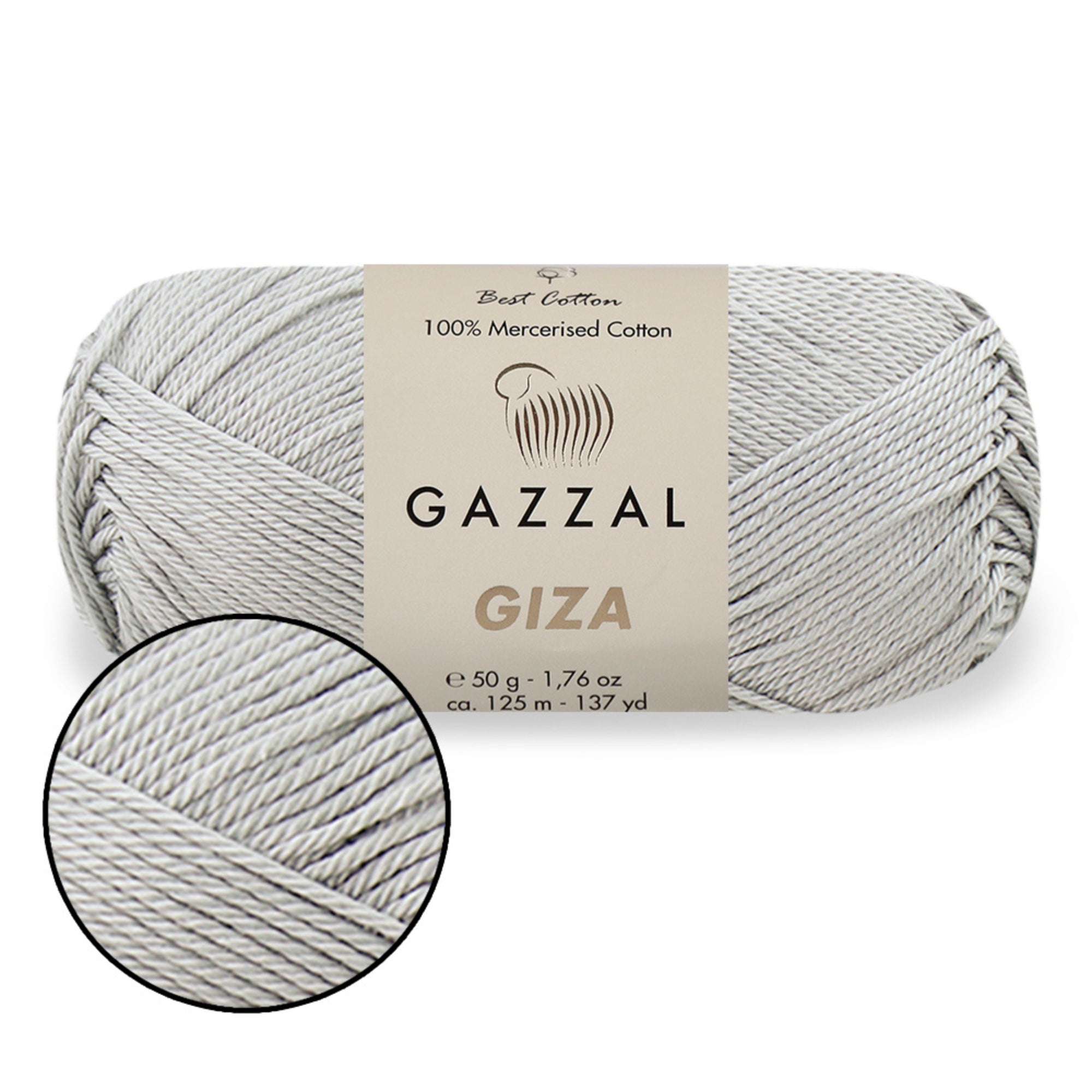 Gazzal Giza, 40 colors, 1.76 oz / 136 yards