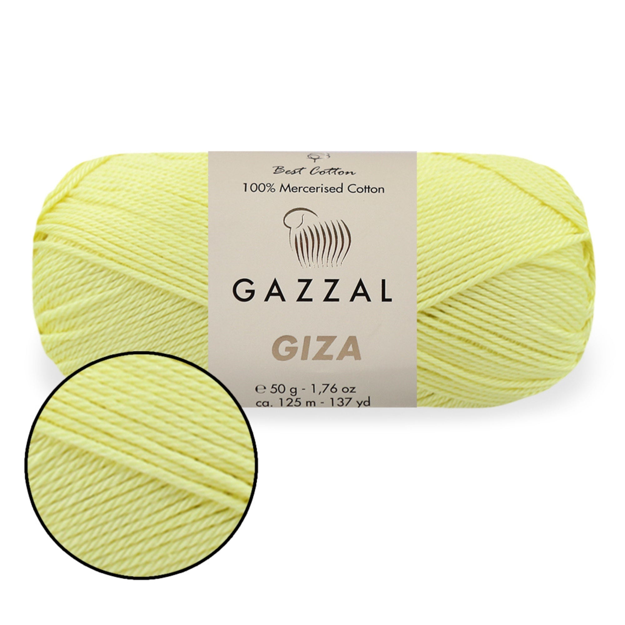 Gazzal Giza, 40 colors, 1.76 oz / 136 yards