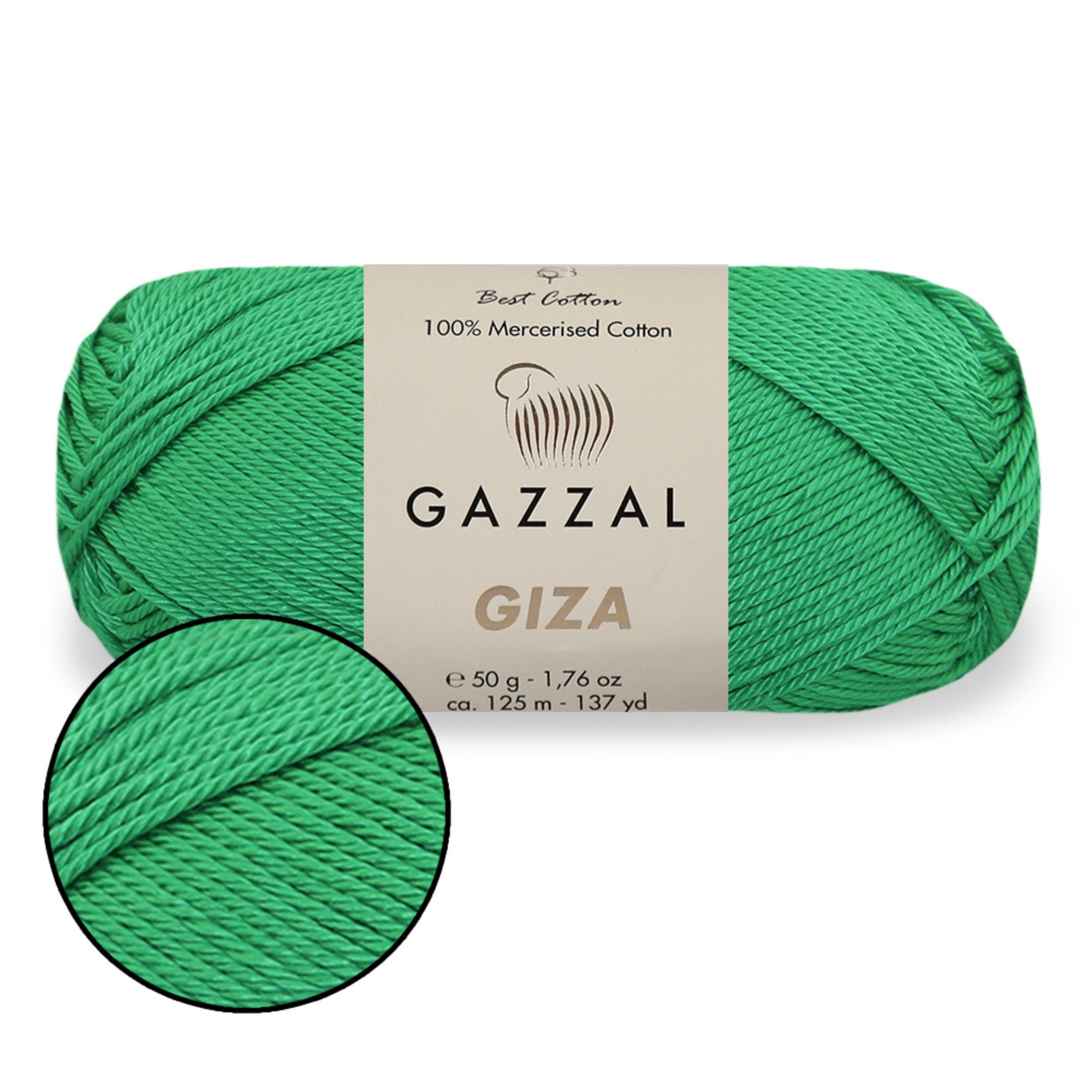 Gazzal Giza, 40 colors, 1.76 oz / 136 yards