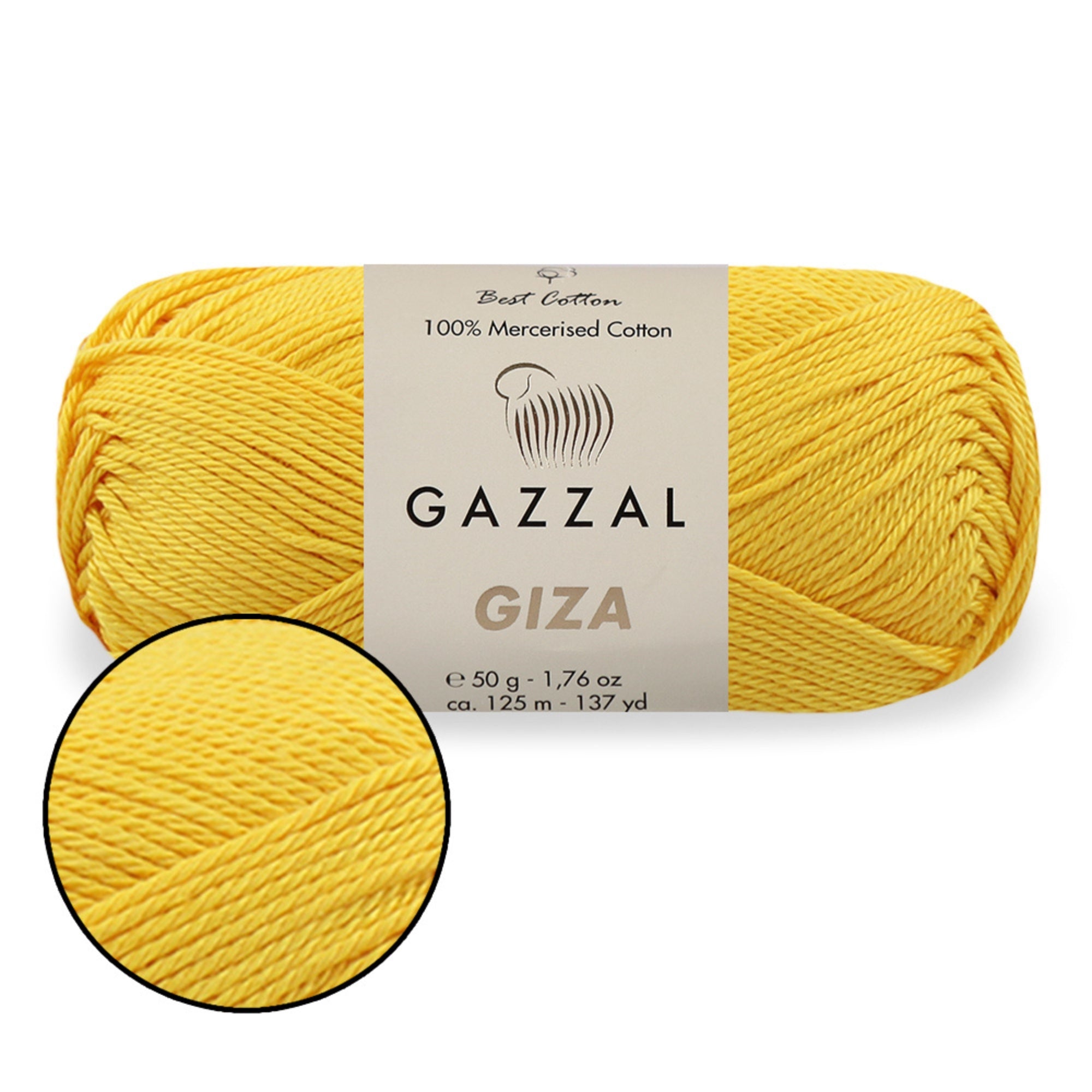 Gazzal Giza, 40 colors, 1.76 oz / 136 yards