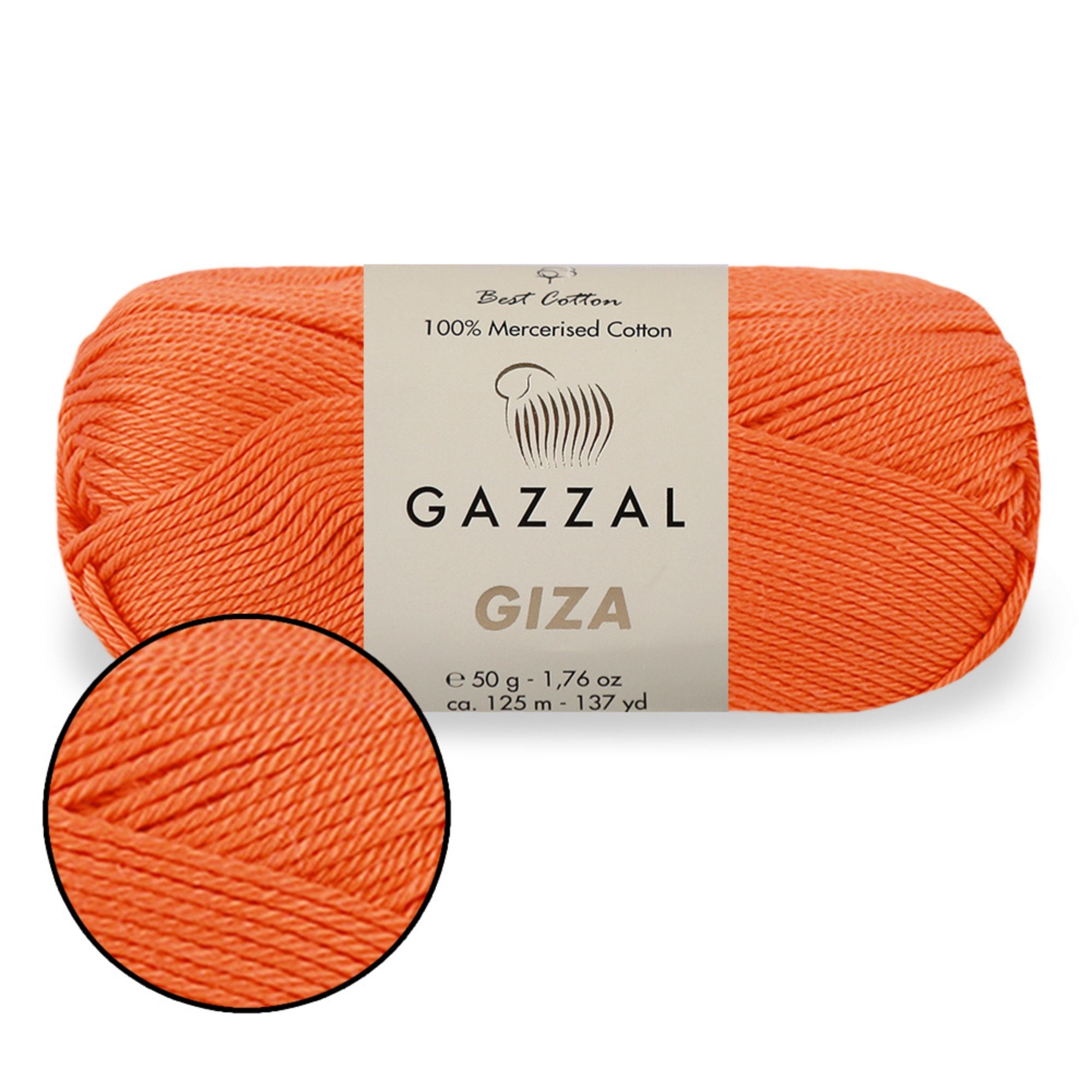 Gazzal Giza, 40 colors, 1.76 oz / 136 yards