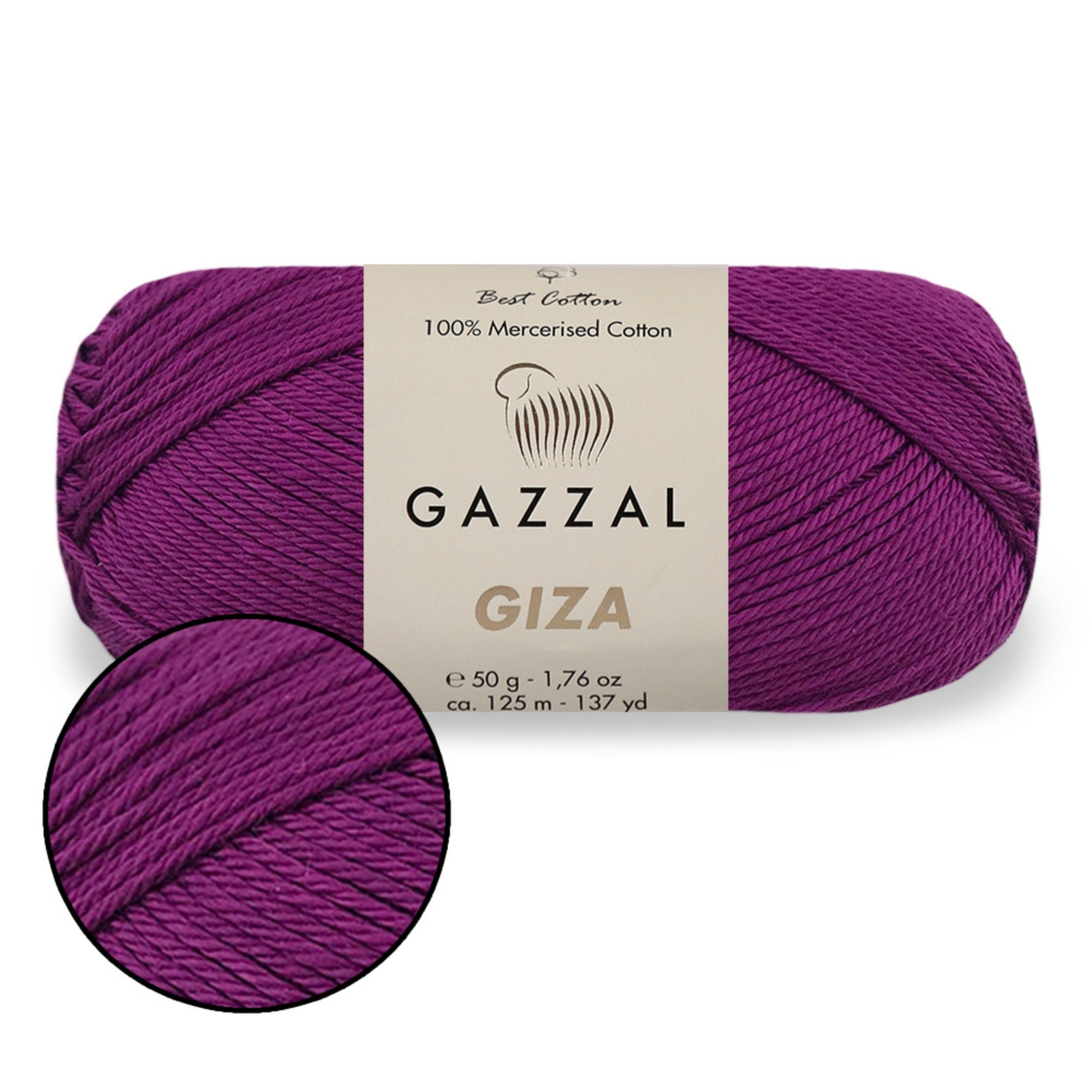 Gazzal Giza, 40 colors, 1.76 oz / 136 yards