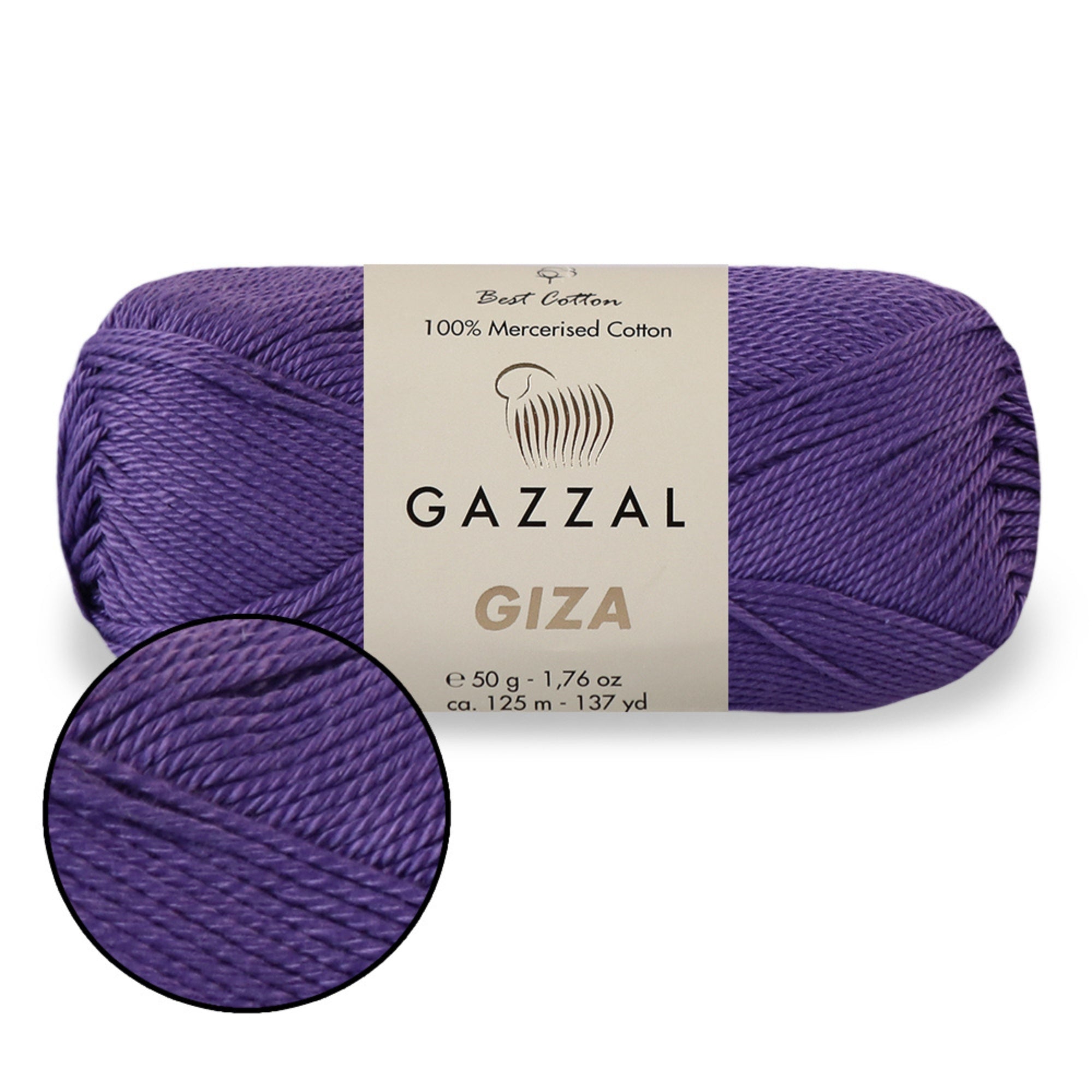 Gazzal Giza, 40 colors, 1.76 oz / 136 yards