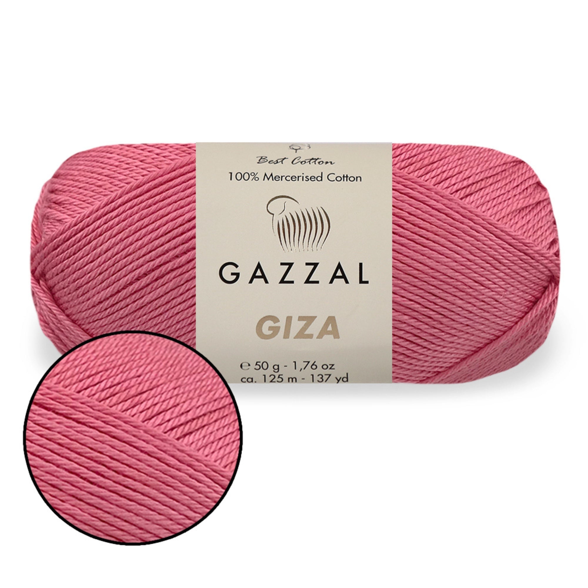 Gazzal Giza, 40 colors, 1.76 oz / 136 yards