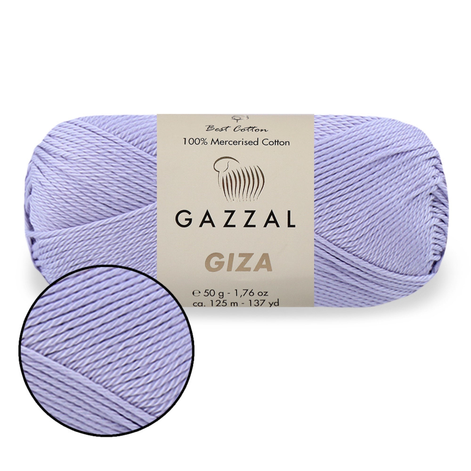 Gazzal Giza, 40 colors, 1.76 oz / 136 yards