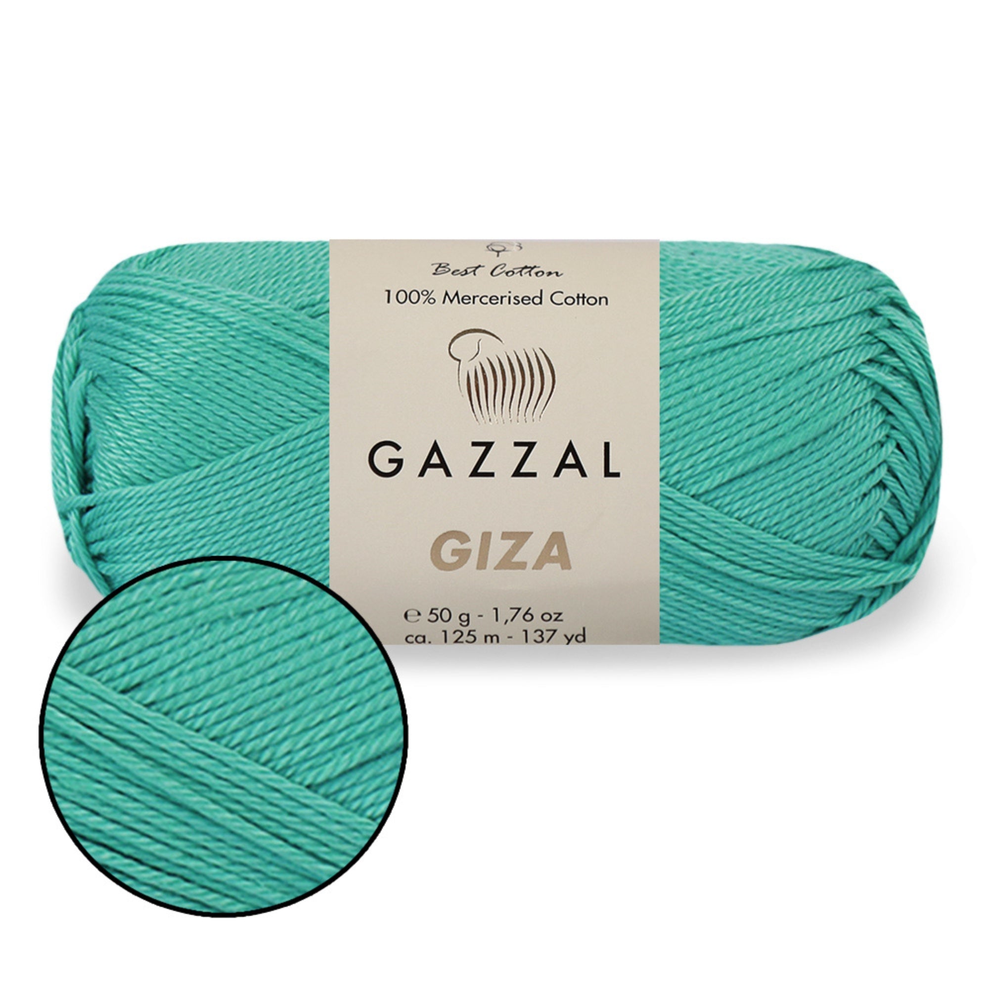 Gazzal Giza, 40 colors, 1.76 oz / 136 yards