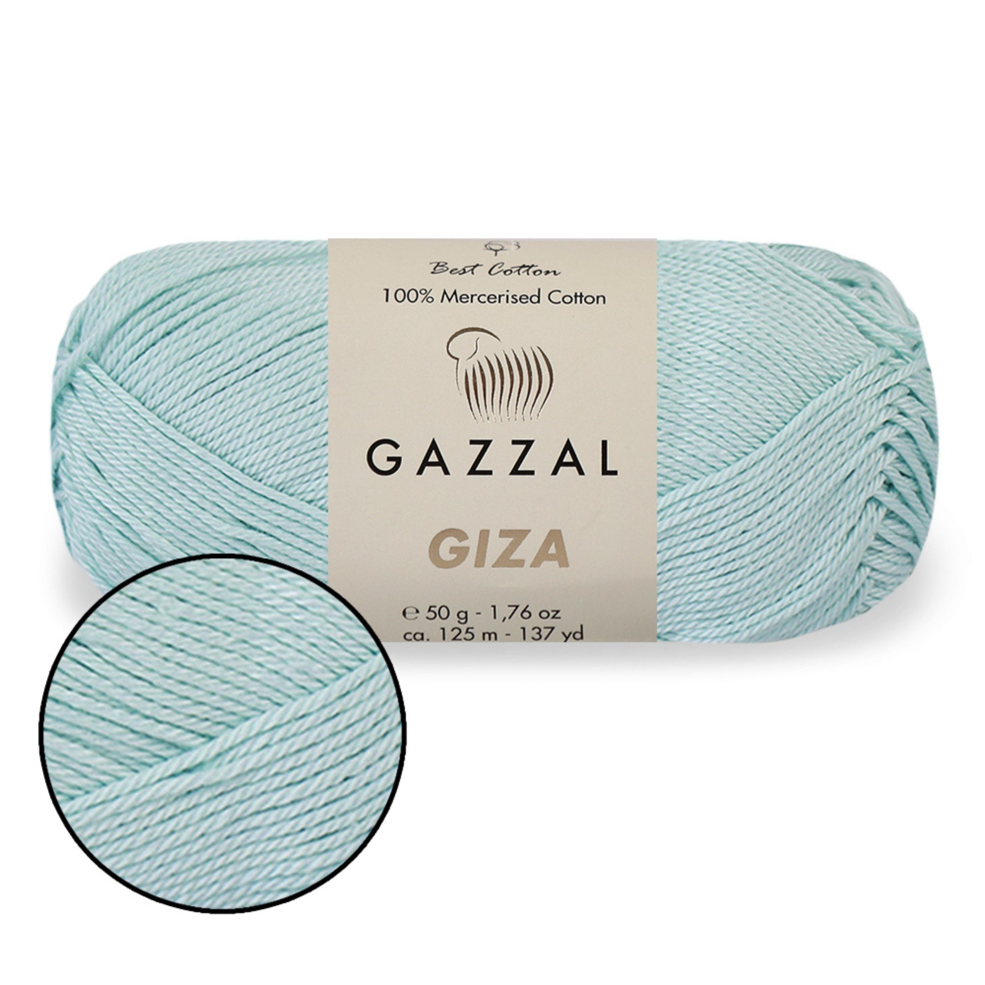 Gazzal Giza, 40 colors, 1.76 oz / 136 yards