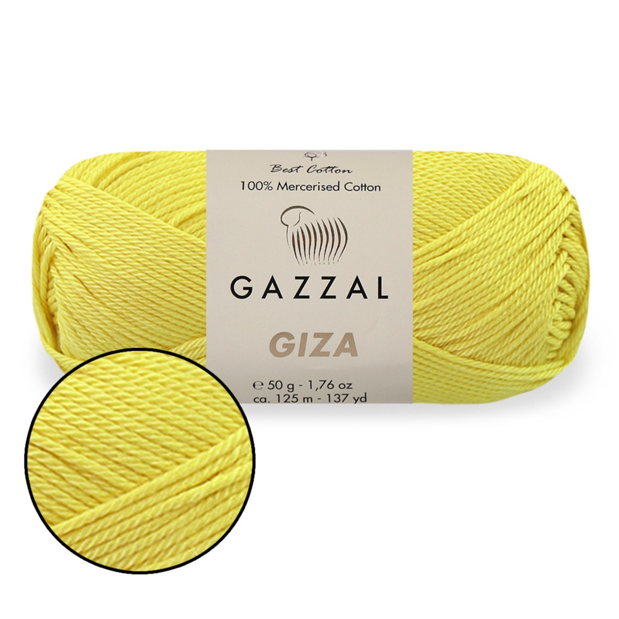 Gazzal Giza, 40 colors, 1.76 oz / 136 yards