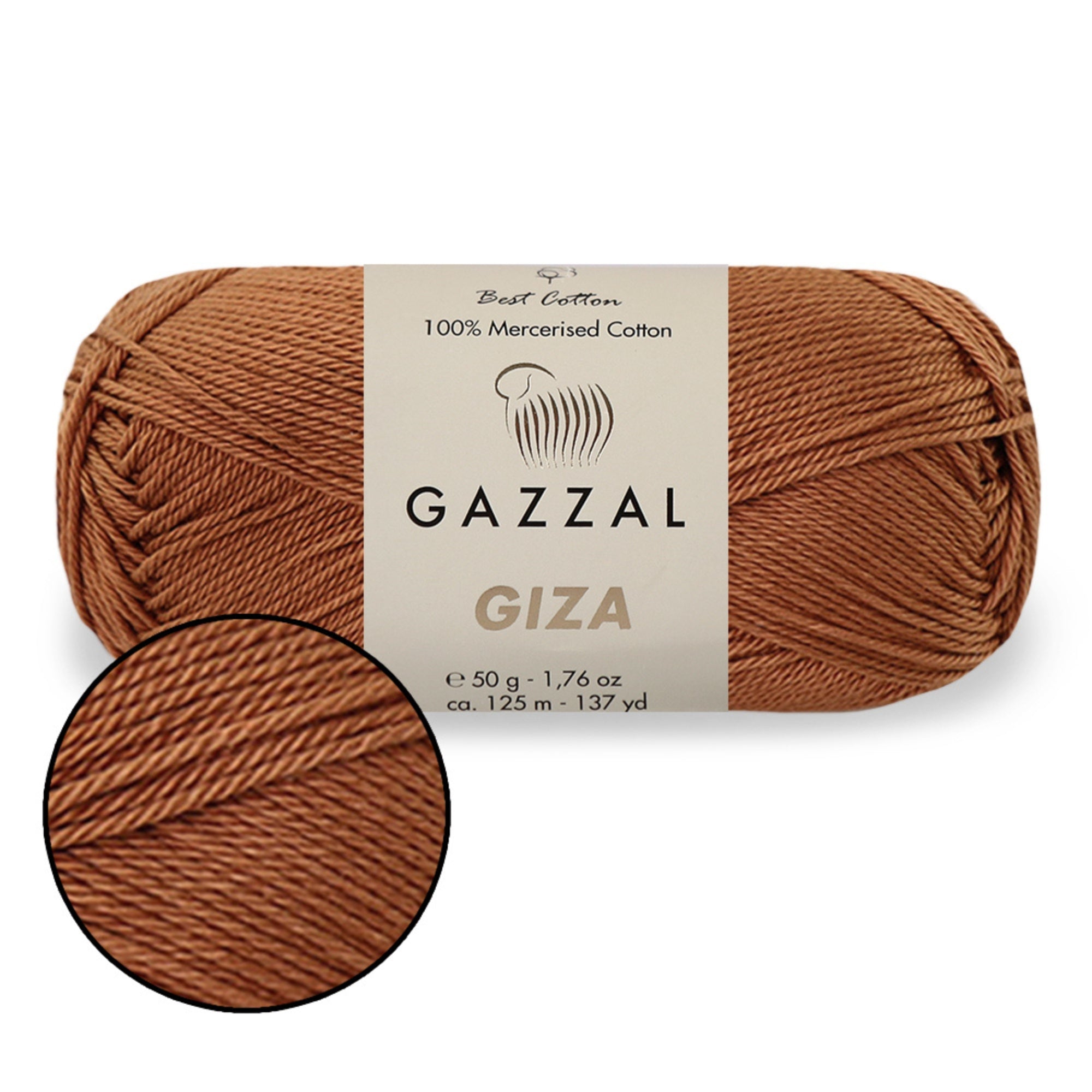 Gazzal Giza, 40 colors, 1.76 oz / 136 yards