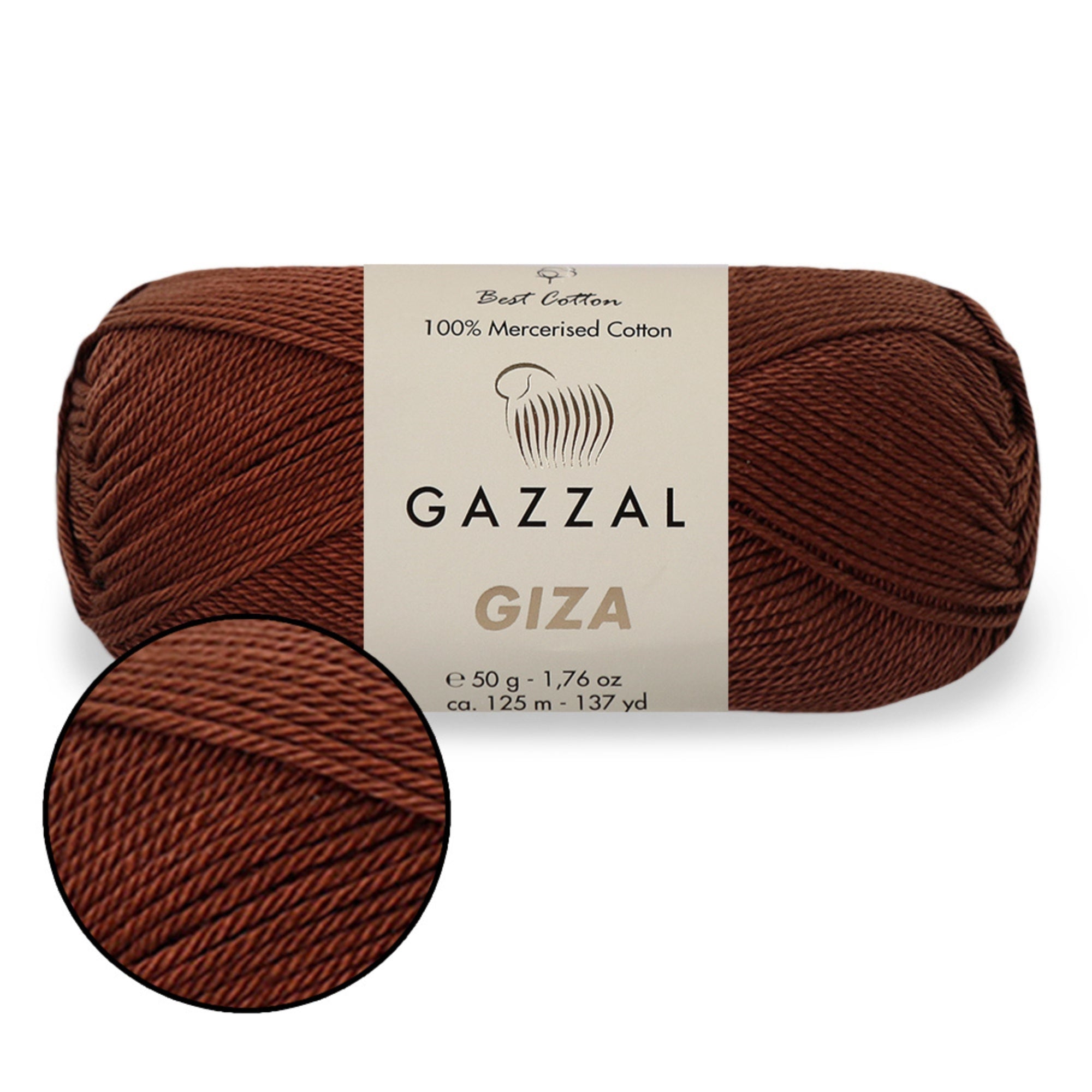 Gazzal Giza, 40 colors, 1.76 oz / 136 yards