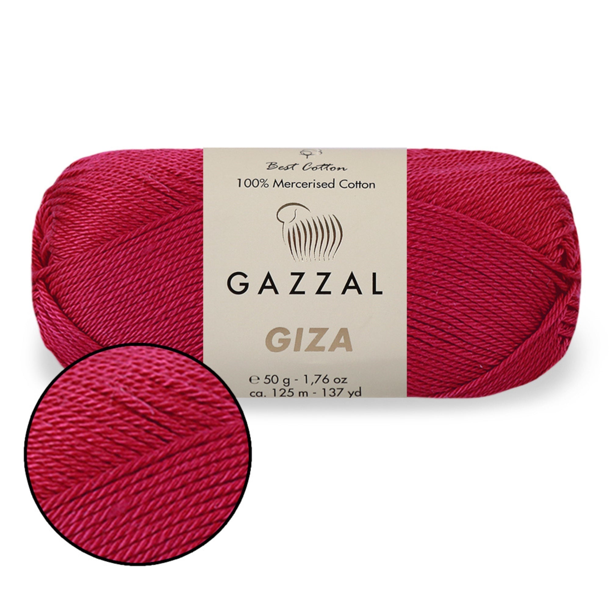 Gazzal Giza, 40 colors, 1.76 oz / 136 yards