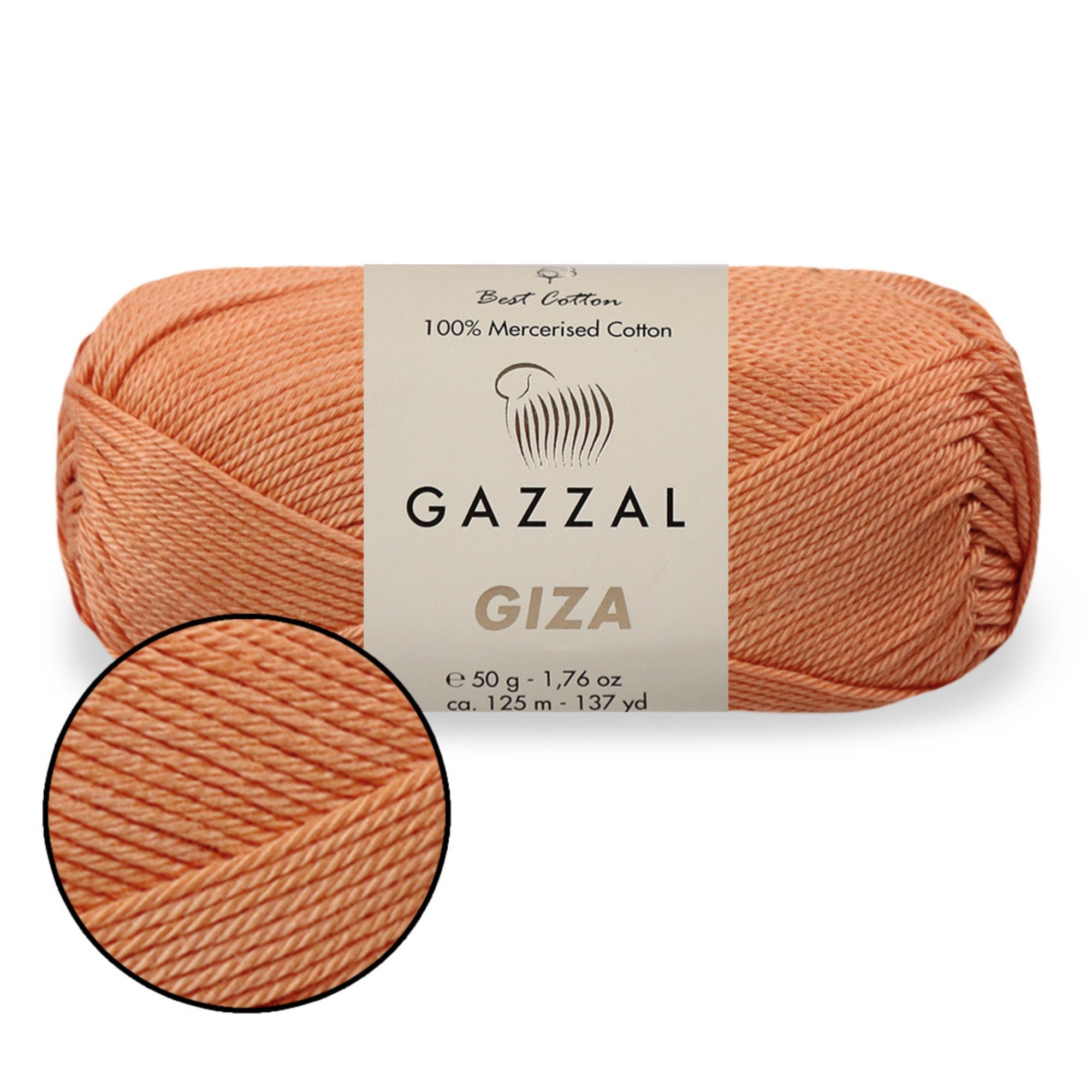 Gazzal Giza, 40 colors, 1.76 oz / 136 yards