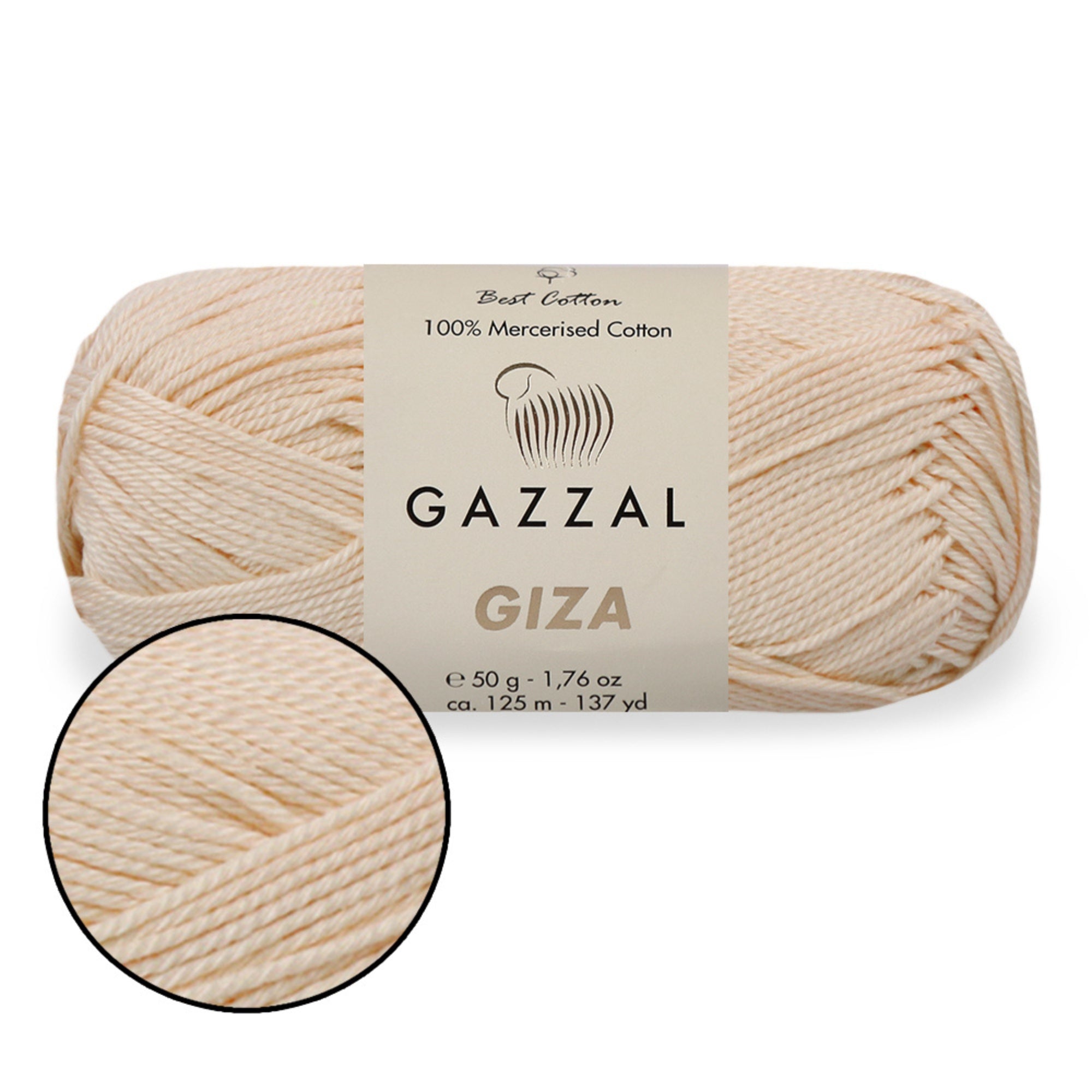 Gazzal Giza, 40 colors, 1.76 oz / 136 yards