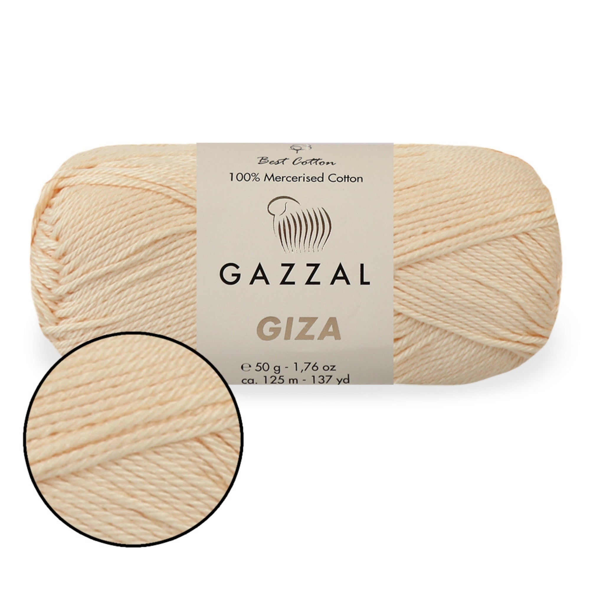 Gazzal Giza, 40 colors, 1.76 oz / 136 yards