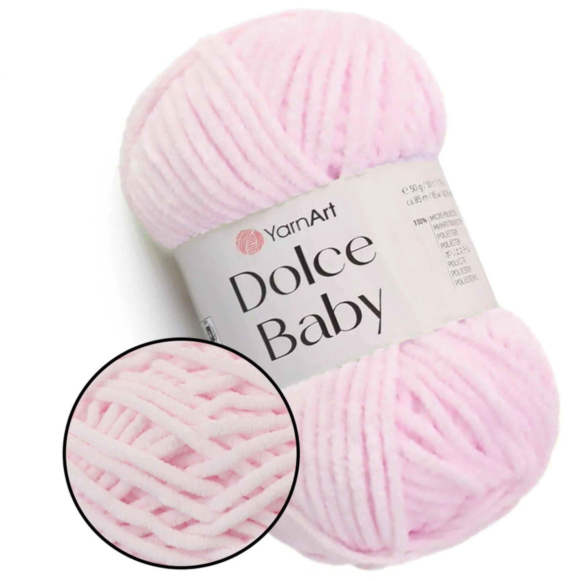 YarnArt Dolce Baby, 29 colors, 1.76 oz / 93 yds
