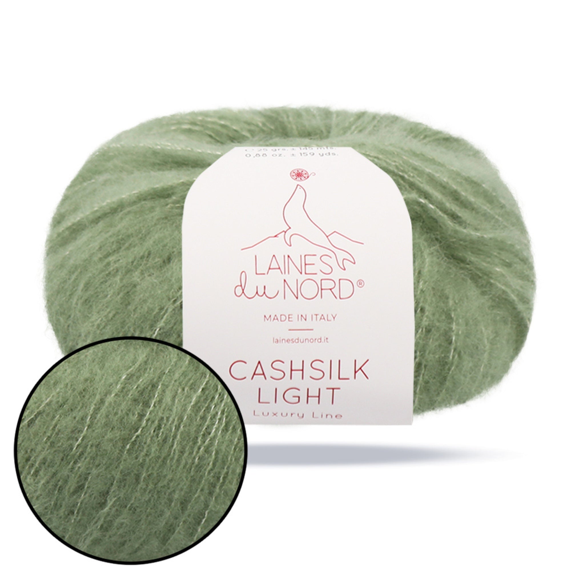 Laines du Nord Cashsilk Light, 0.88 oz / 145 yds