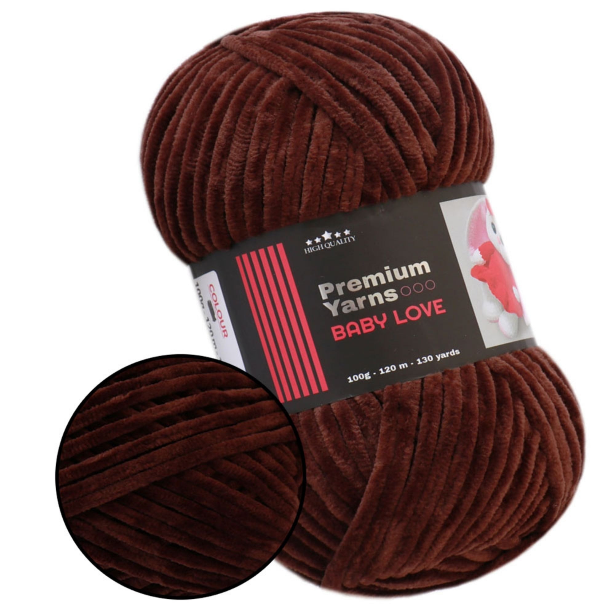 Premium Yarns Baby Love, 40 colors, 3.53 oz / 131 yds