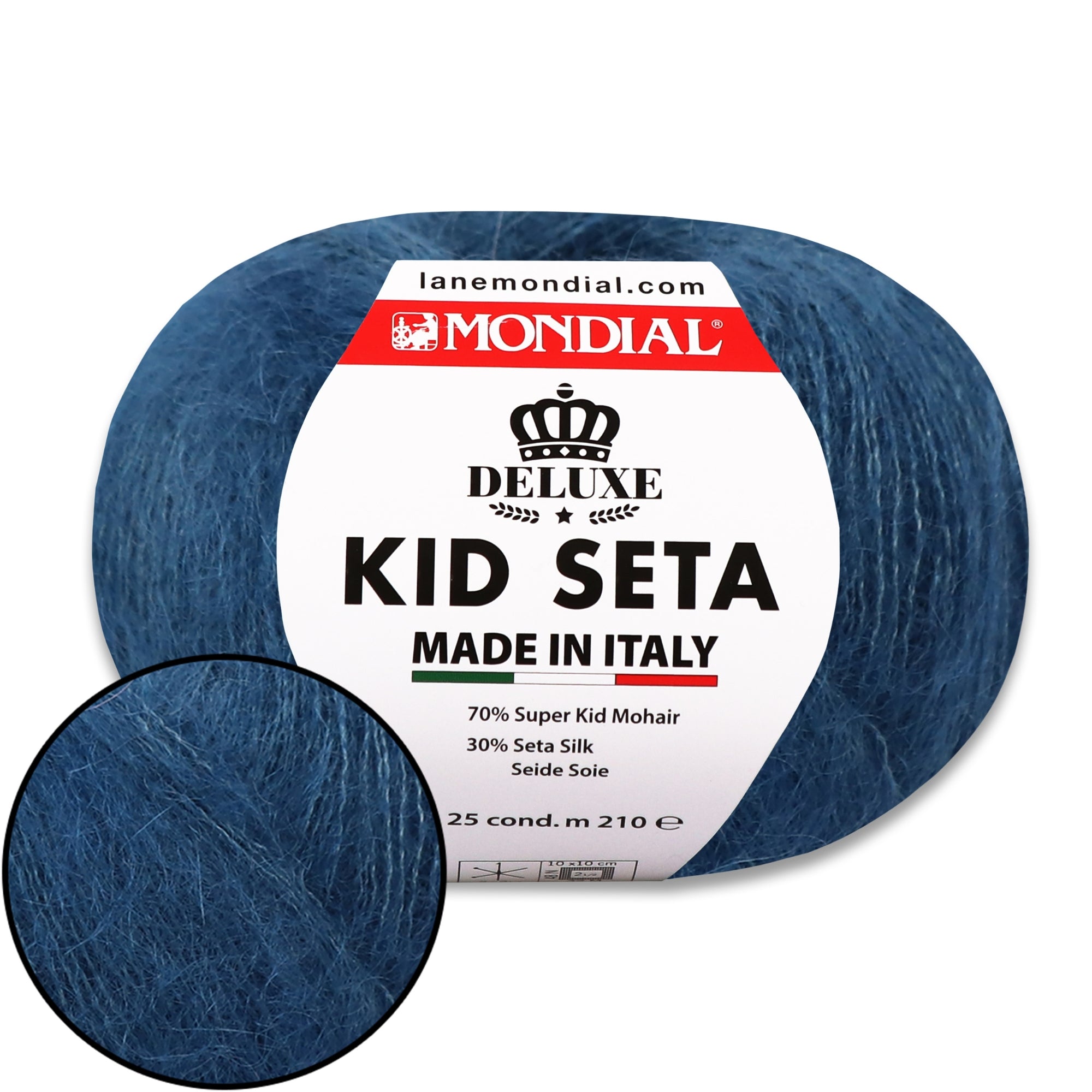Mondial Kid Seta, 27 colors, 0.88 oz / 230 yds