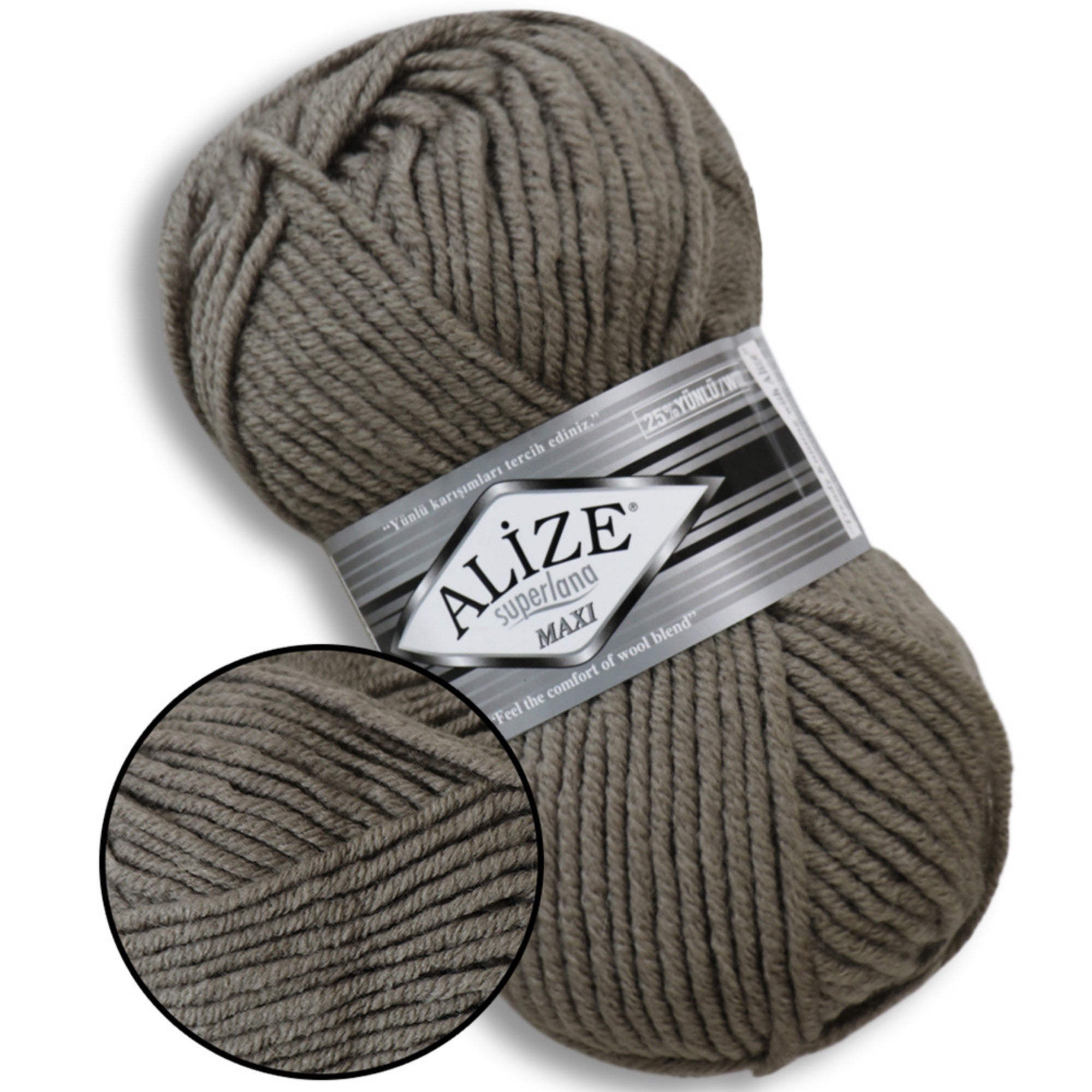 Alize Super Lana Maxi, 3.53 oz / 109 yds