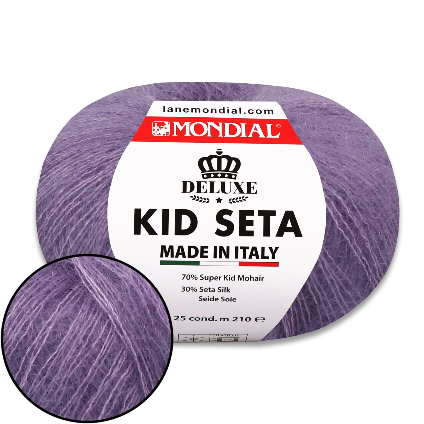 Mondial Kid Seta, 27 colors, 0.88 oz / 230 yds