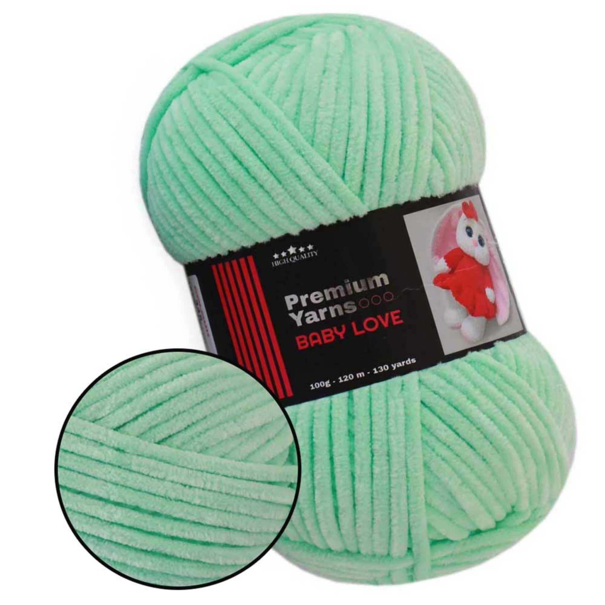 Premium Yarns Baby Love, 40 colors, 3.53 oz / 131 yds