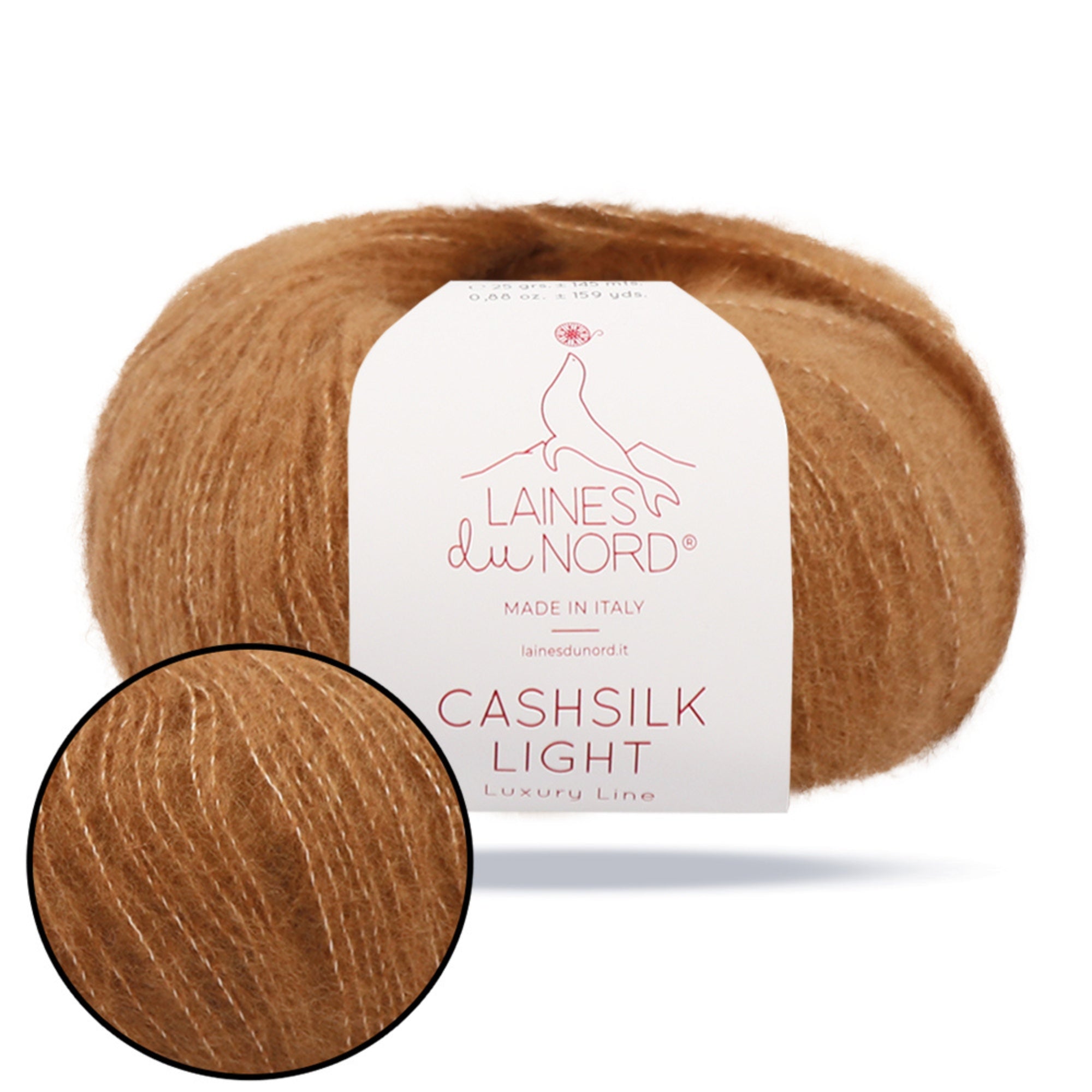 Laines du Nord Cashsilk Light, 0.88 oz / 145 yds